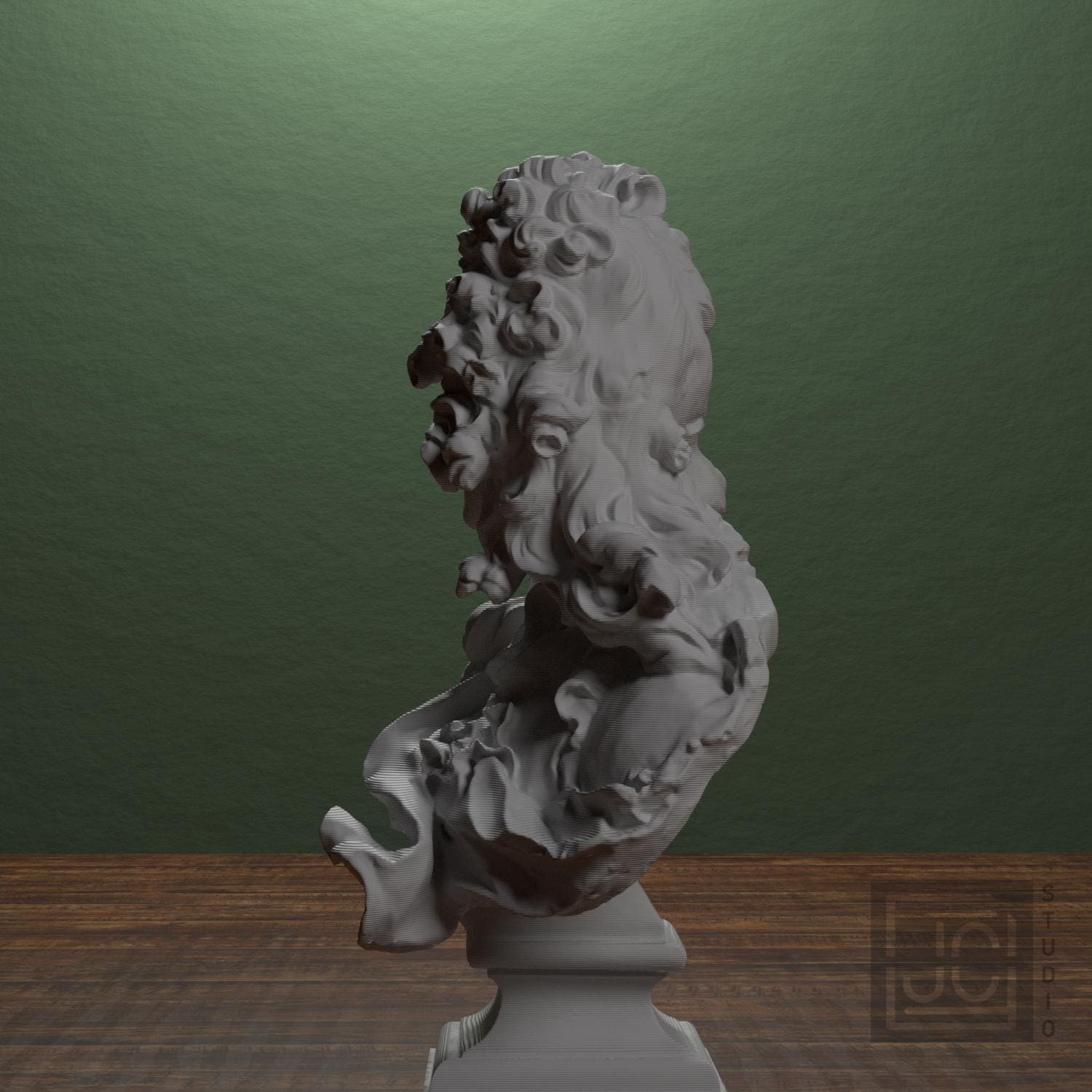 Corneille van Cleve 3D Printed Collectible Bust