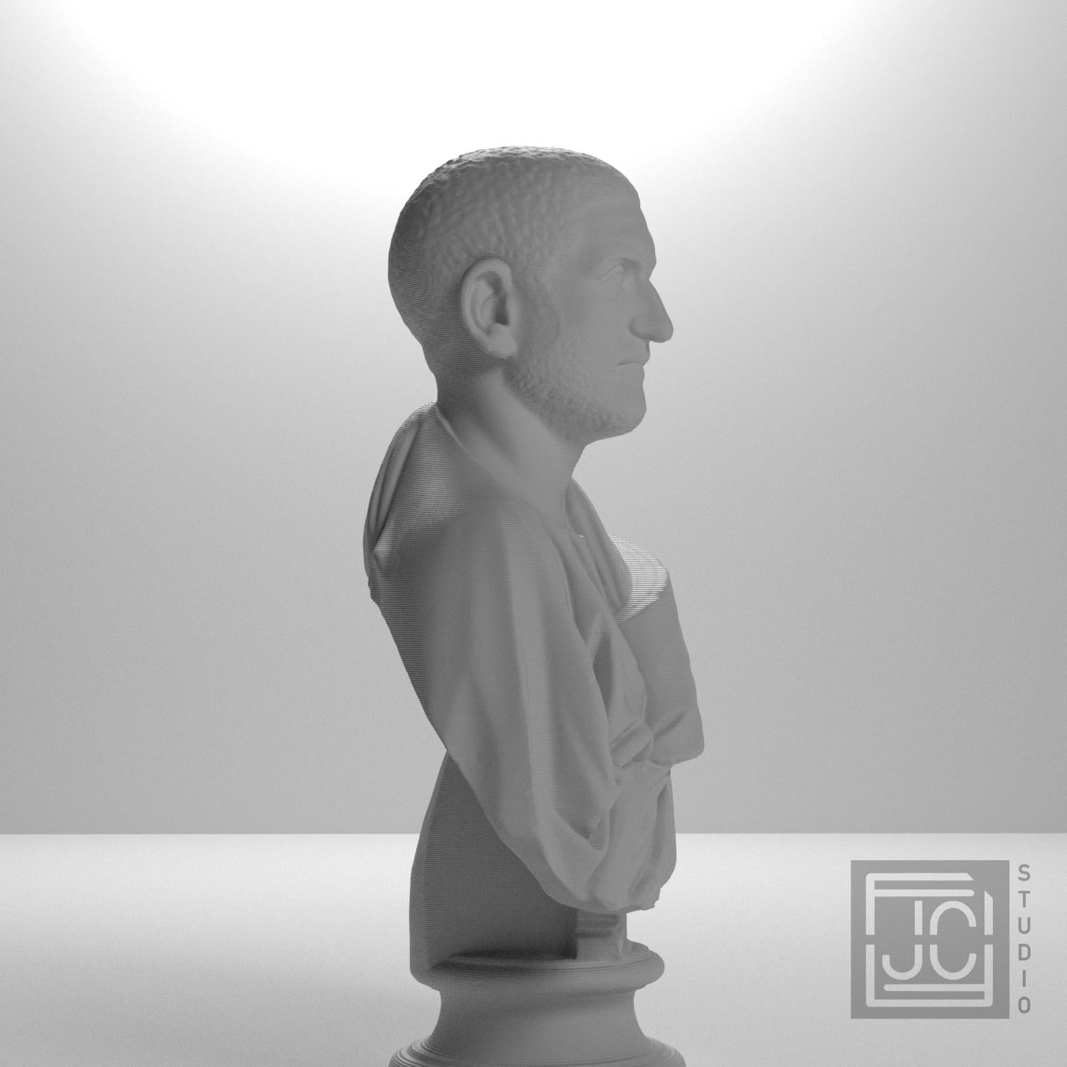 Gordianus Africanus (?) 3D Printed Collectible Bust