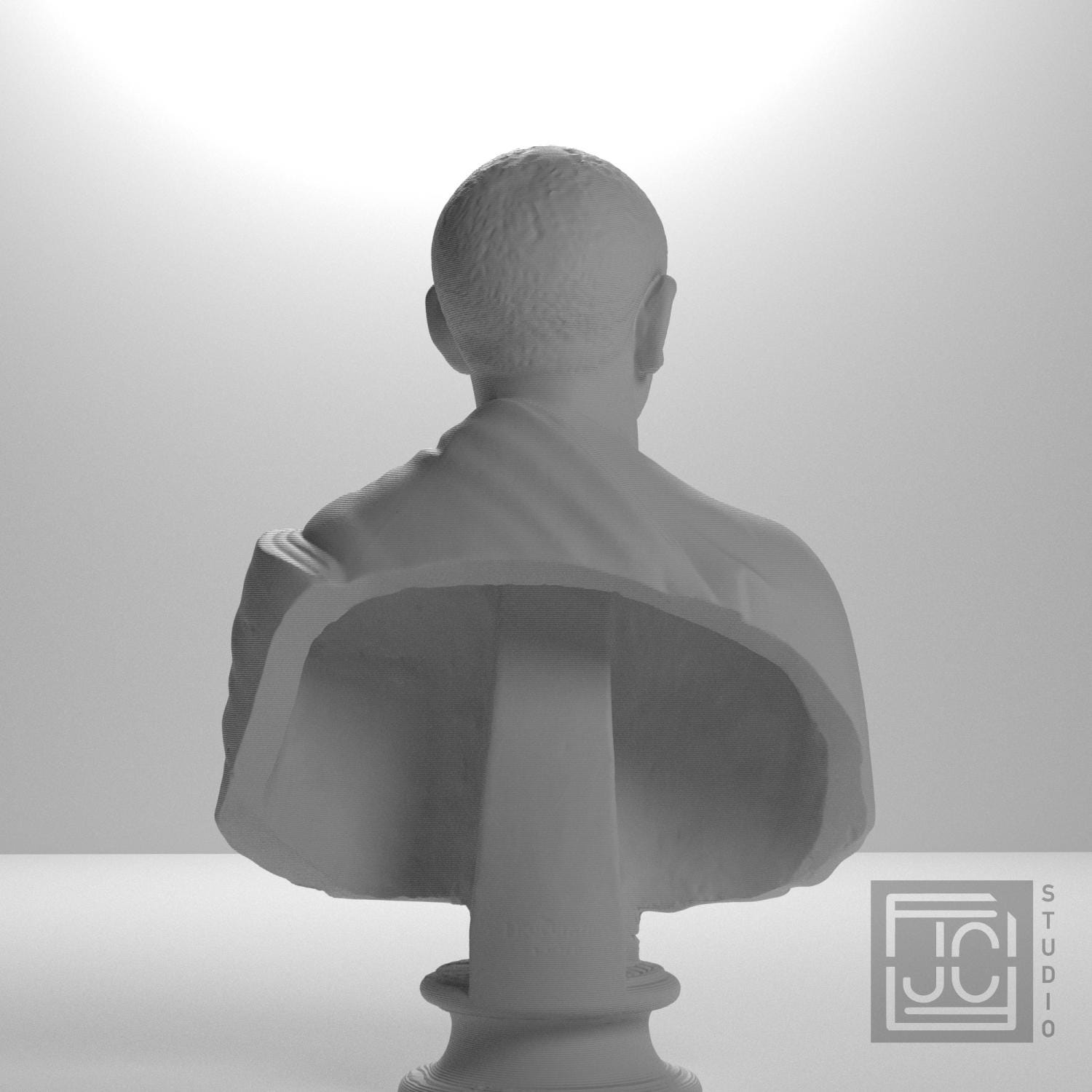 Gordianus Africanus (?) 3D Printed Collectible Bust