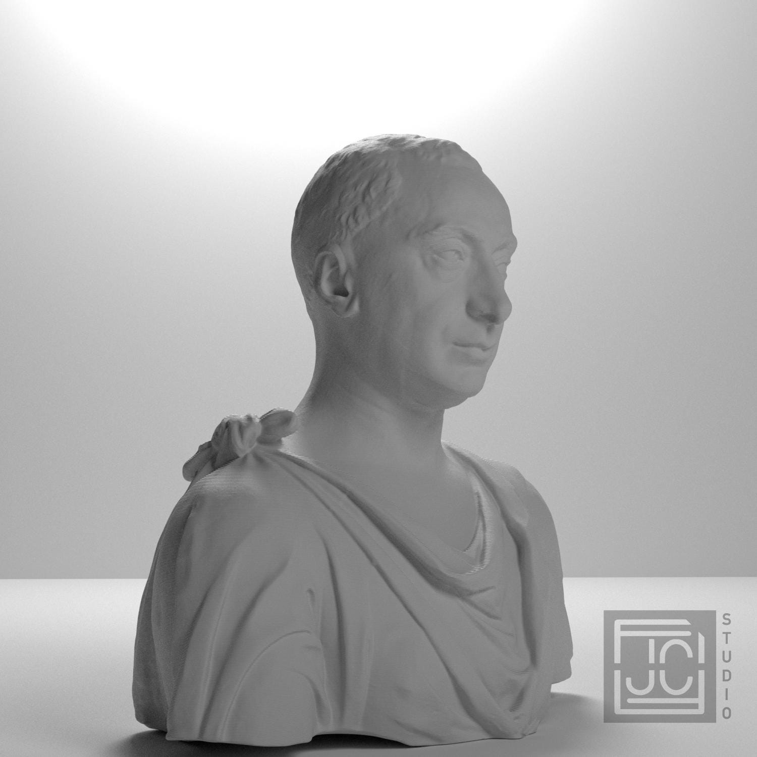 Francesco di Tommaso Sassetti 3D Printed Collectible Bust