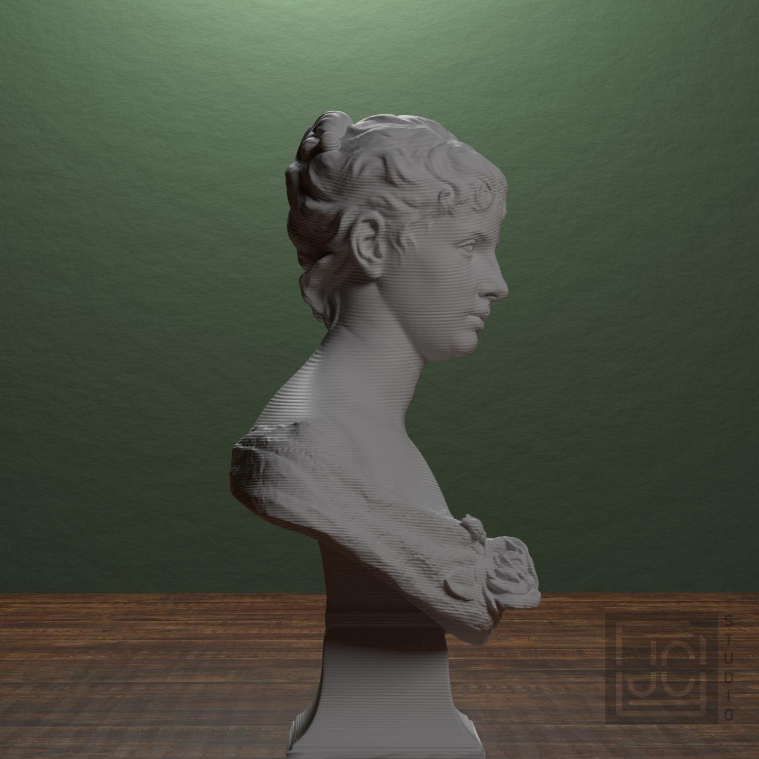 Anna Bredberg 3D Printed Collectible Bust