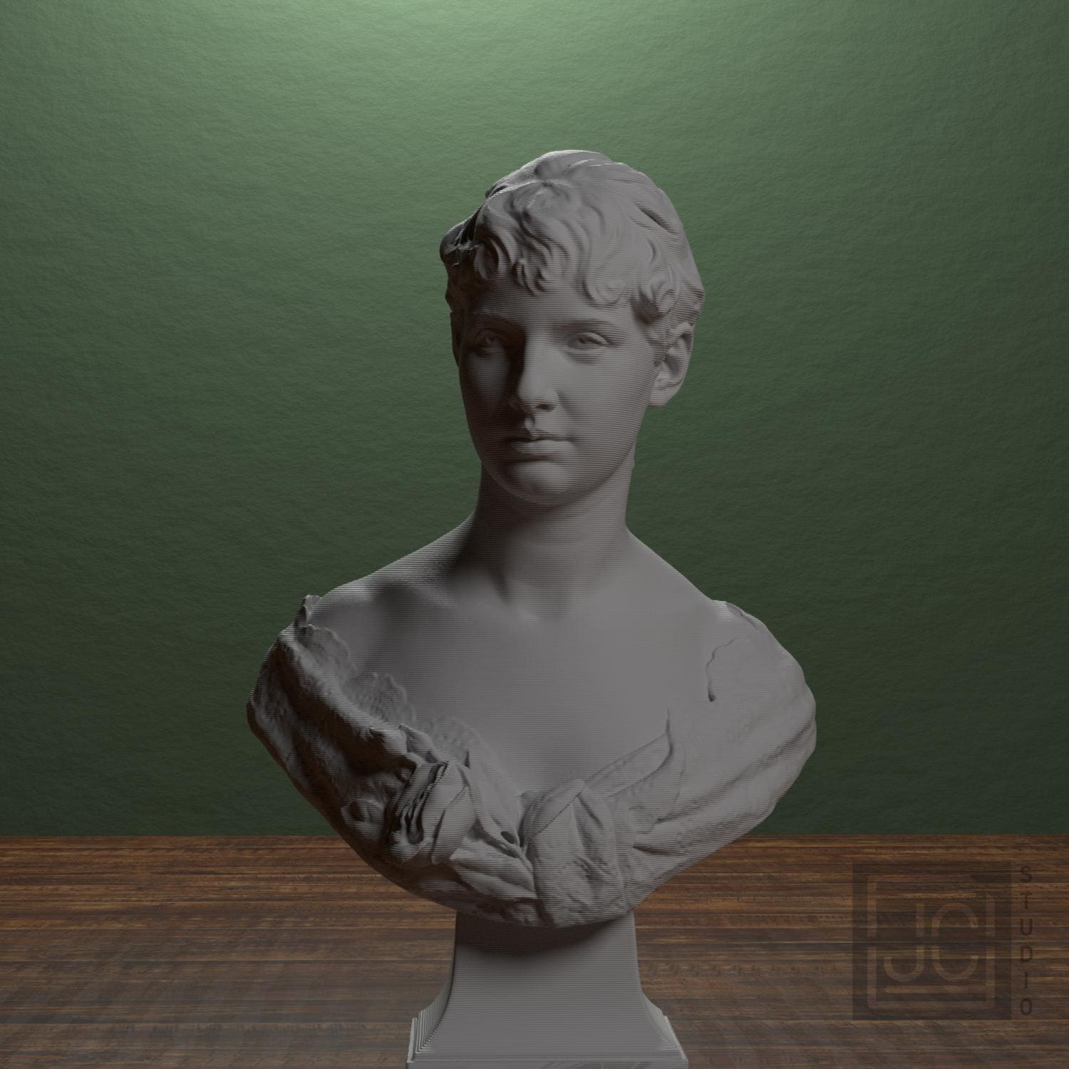 Anna Bredberg 3D Printed Collectible Bust