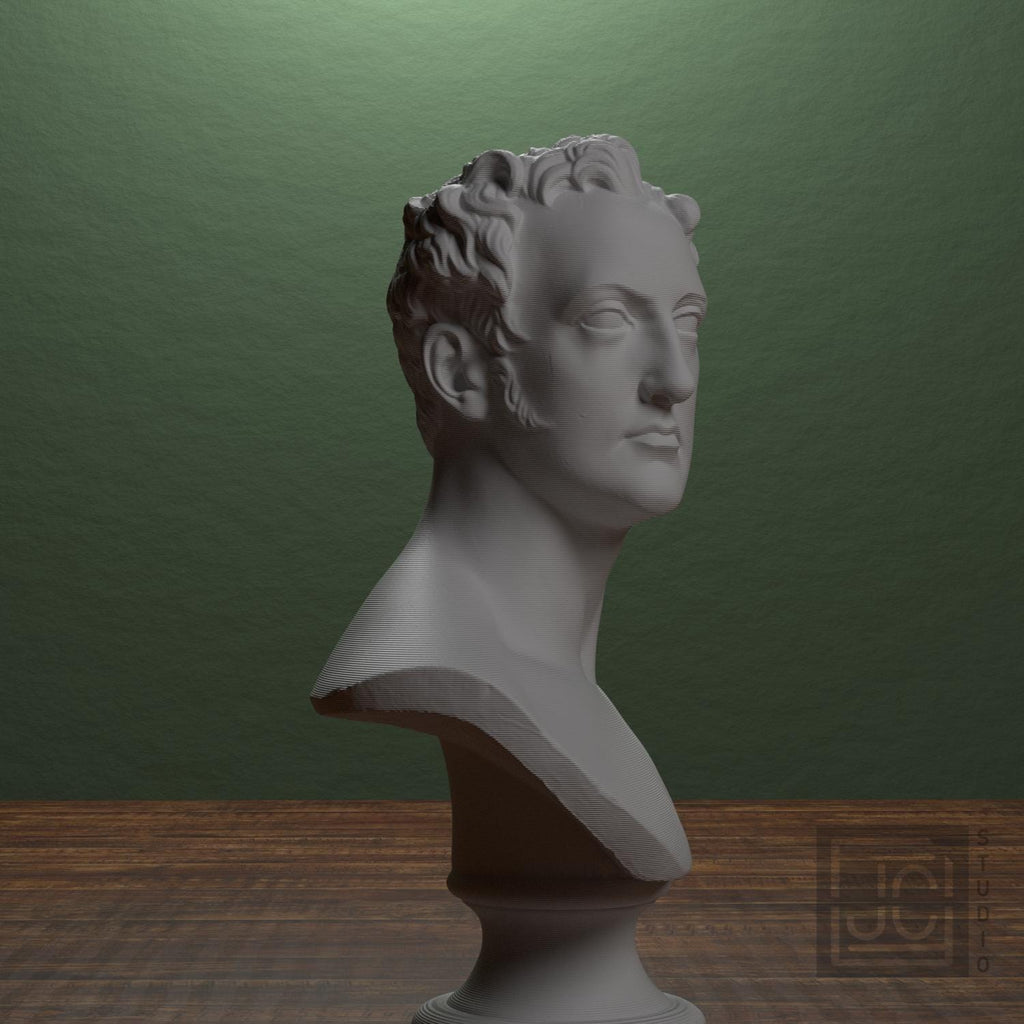 Nicholas I of Russia 3D Printed Collectible Bust