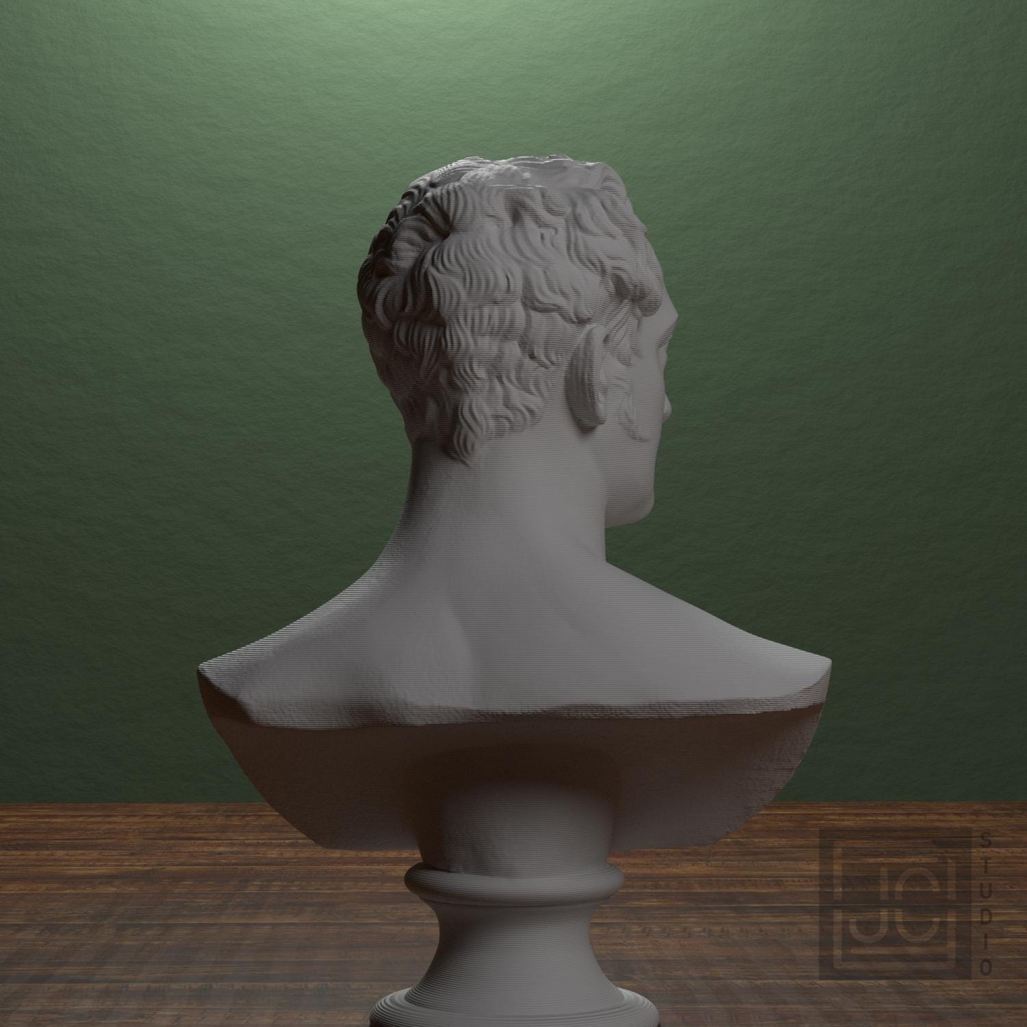 Nicholas I of Russia 3D Printed Collectible Bust