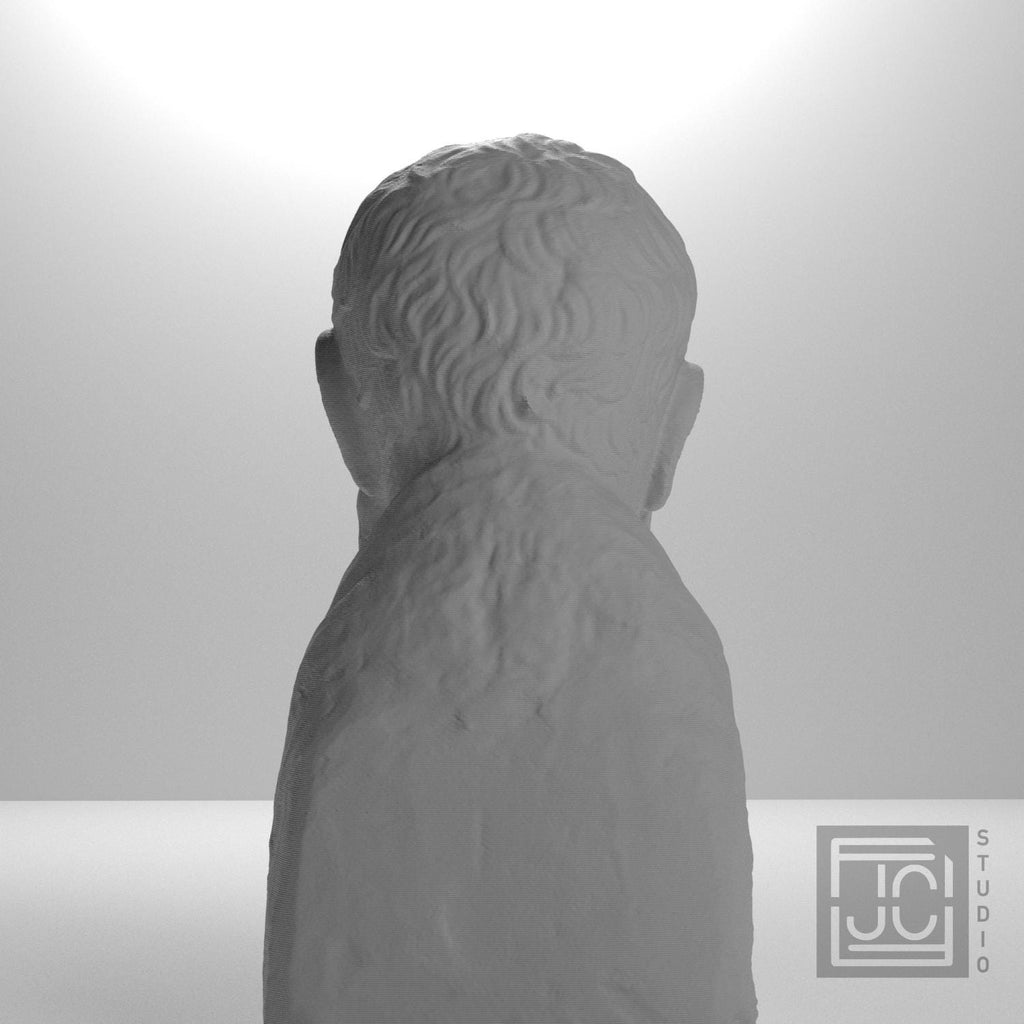 Zeno of Kition 3D Printed Collectible Bust