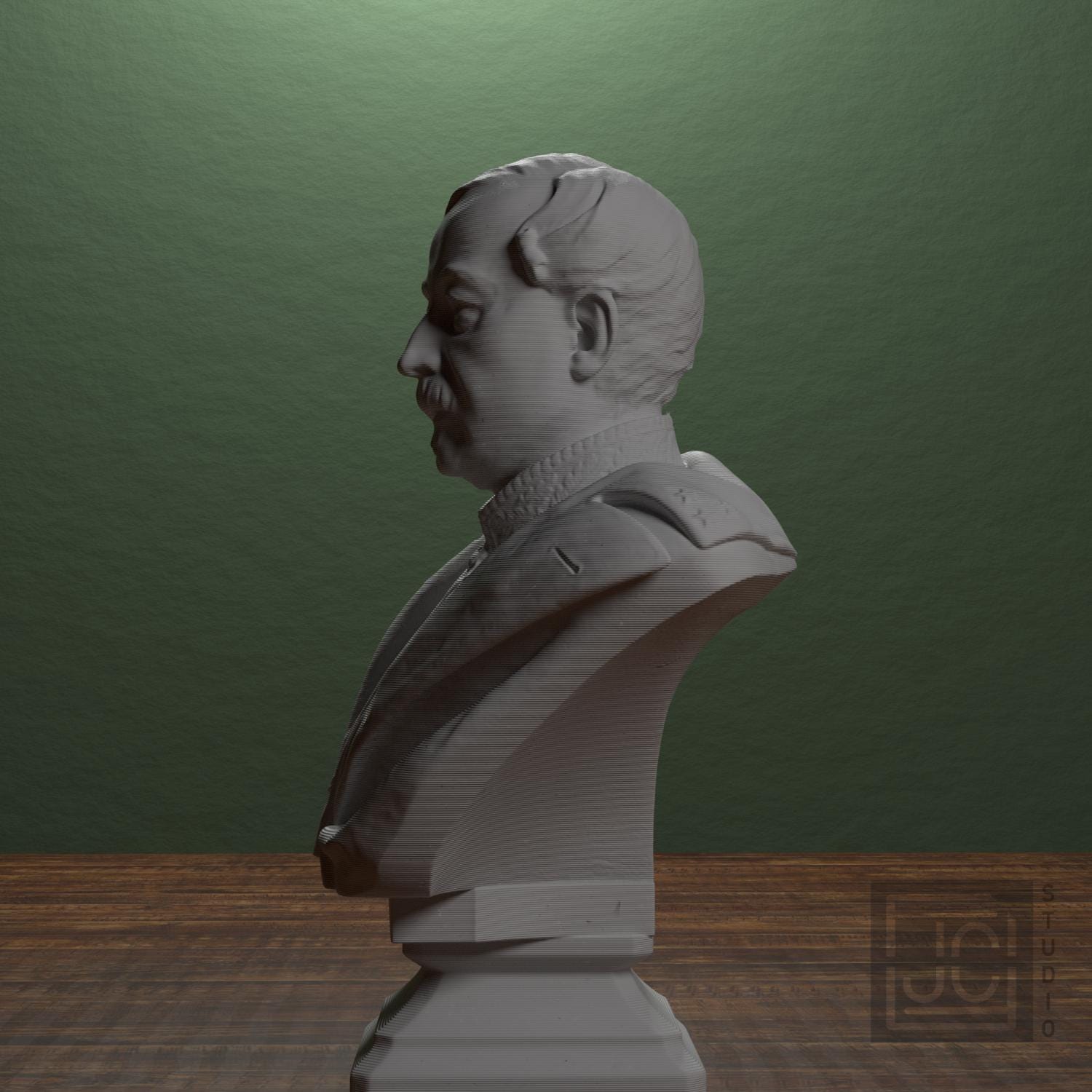 Major General Johan af Kleen 3D Printed Collectible Bust