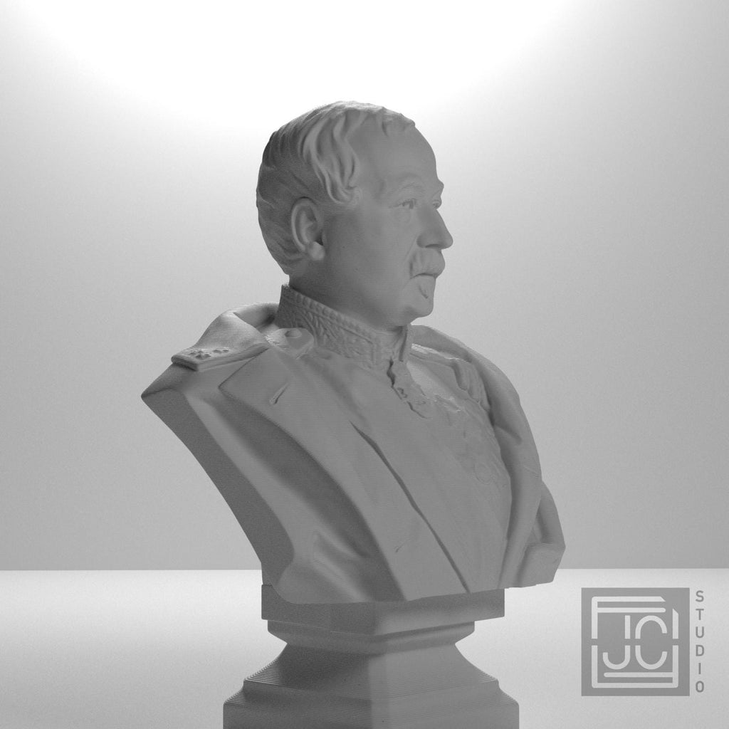 Major General Johan af Kleen 3D Printed Collectible Bust