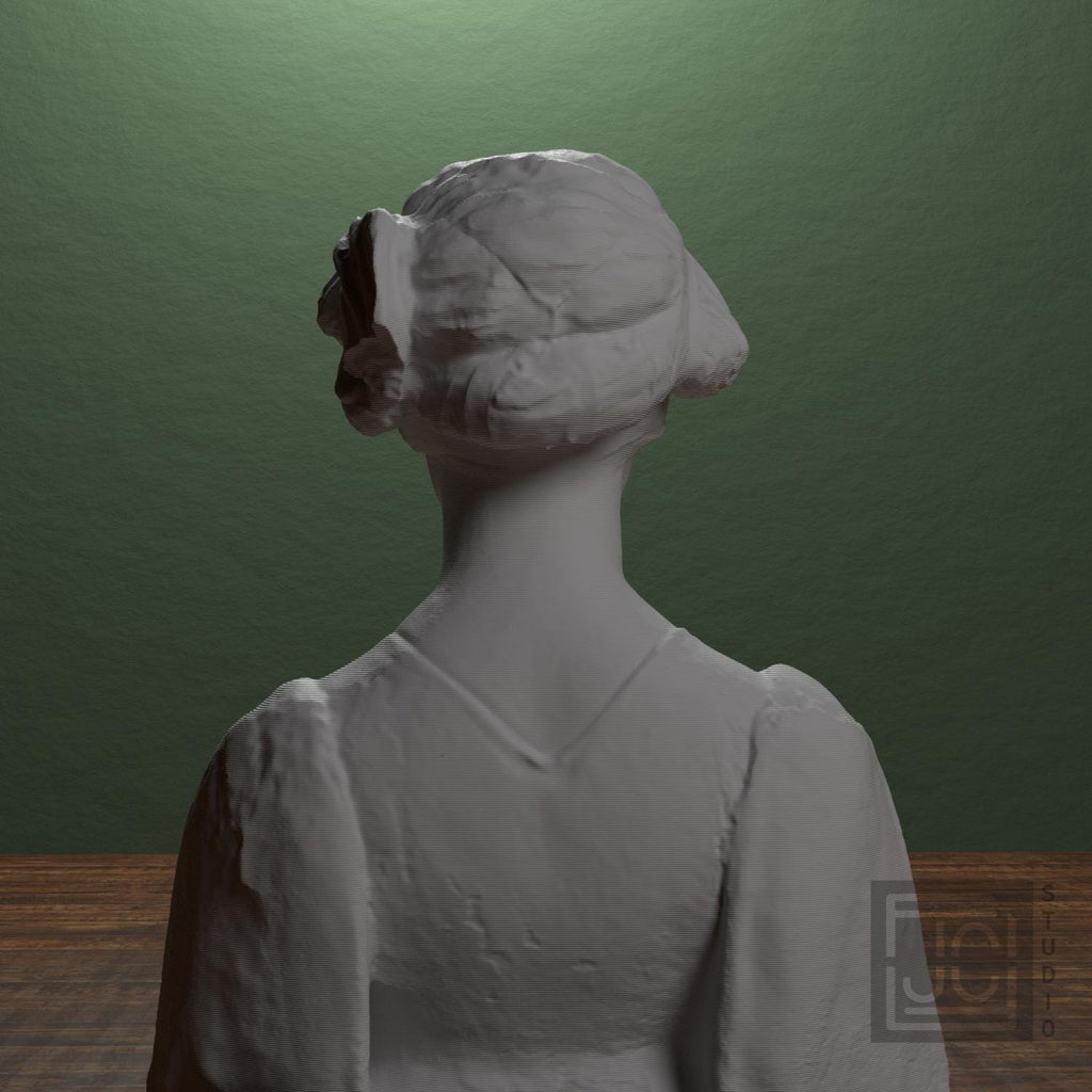 Portrait of a Woman 3D Printed Museum Replica