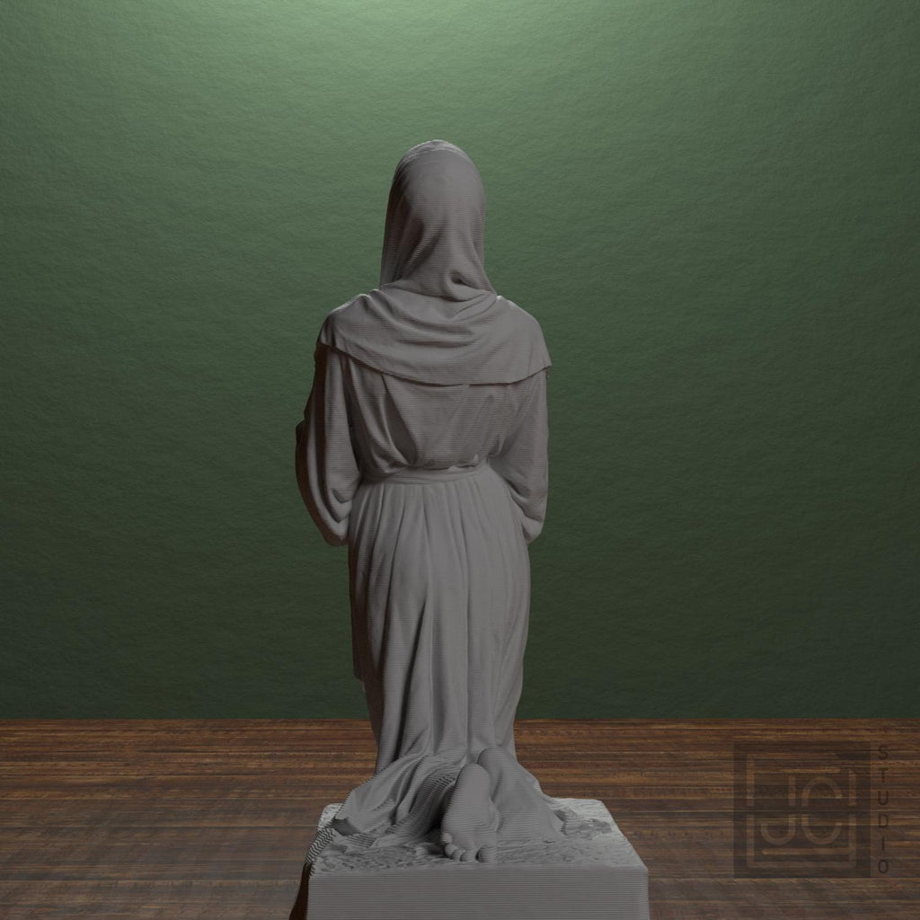 The Annunciation 3D Printed Collectible Sculpture