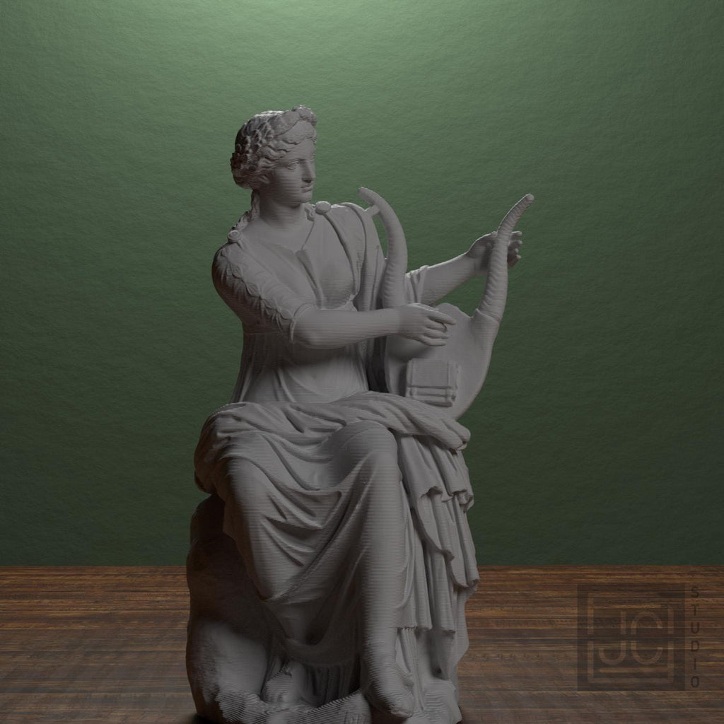 Terpsichore 3D Printed Museum Replica