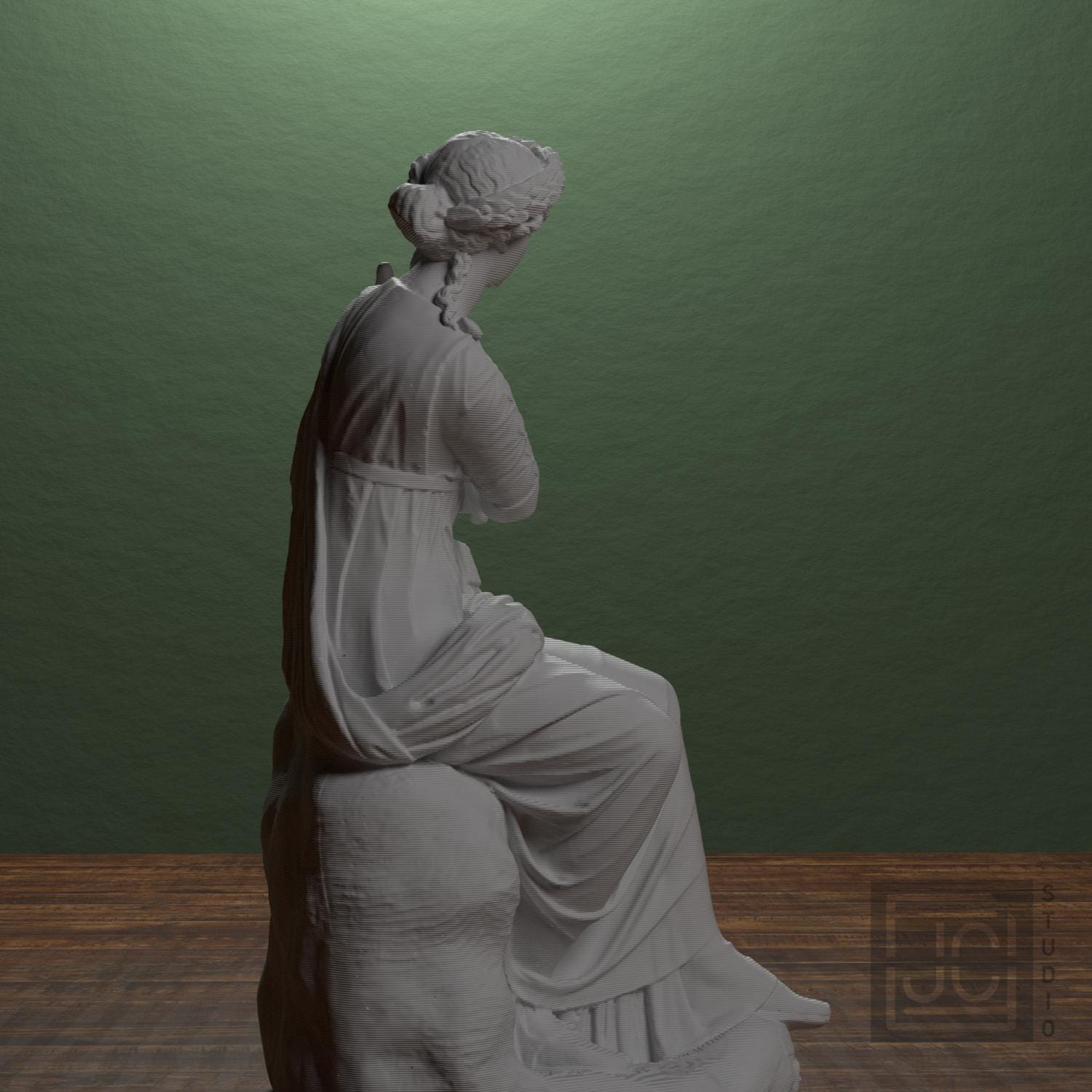Terpsichore 3D Printed Museum Replica