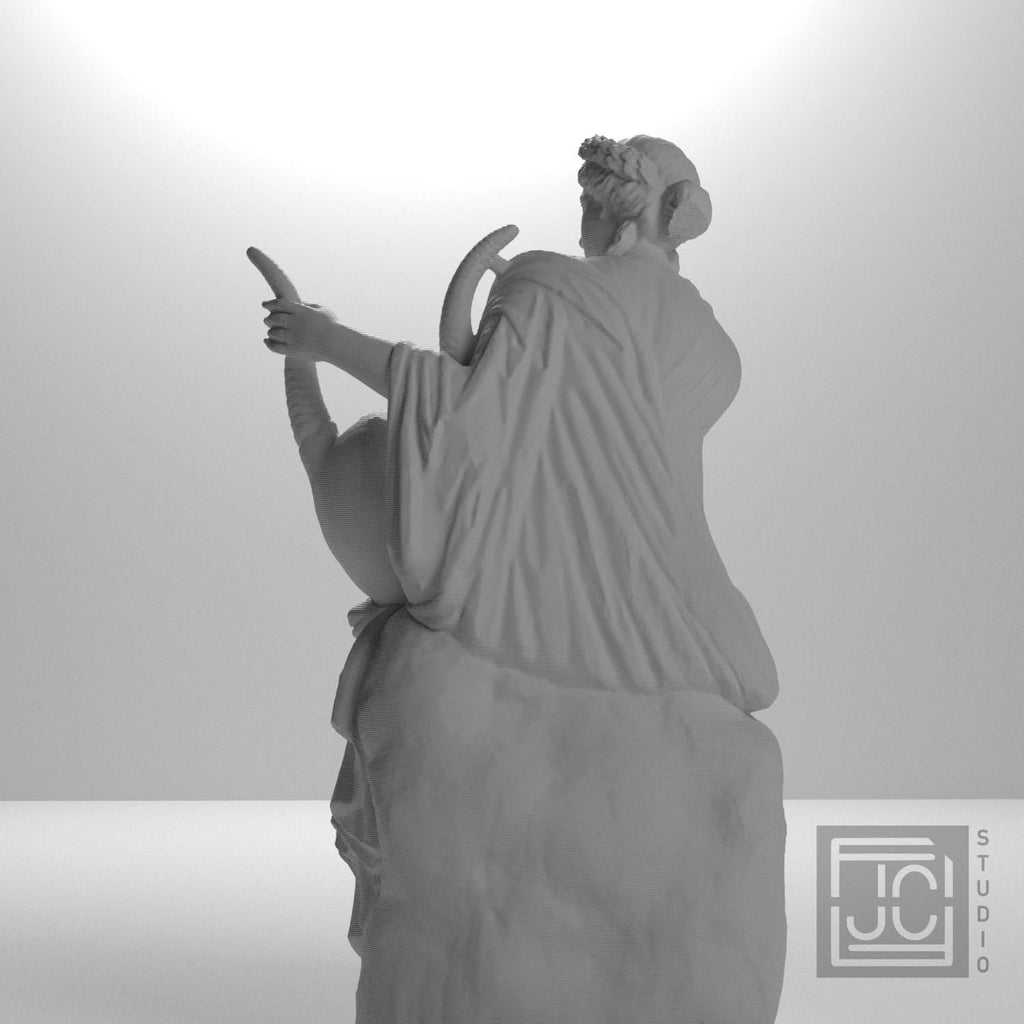 Terpsichore 3D Printed Museum Replica