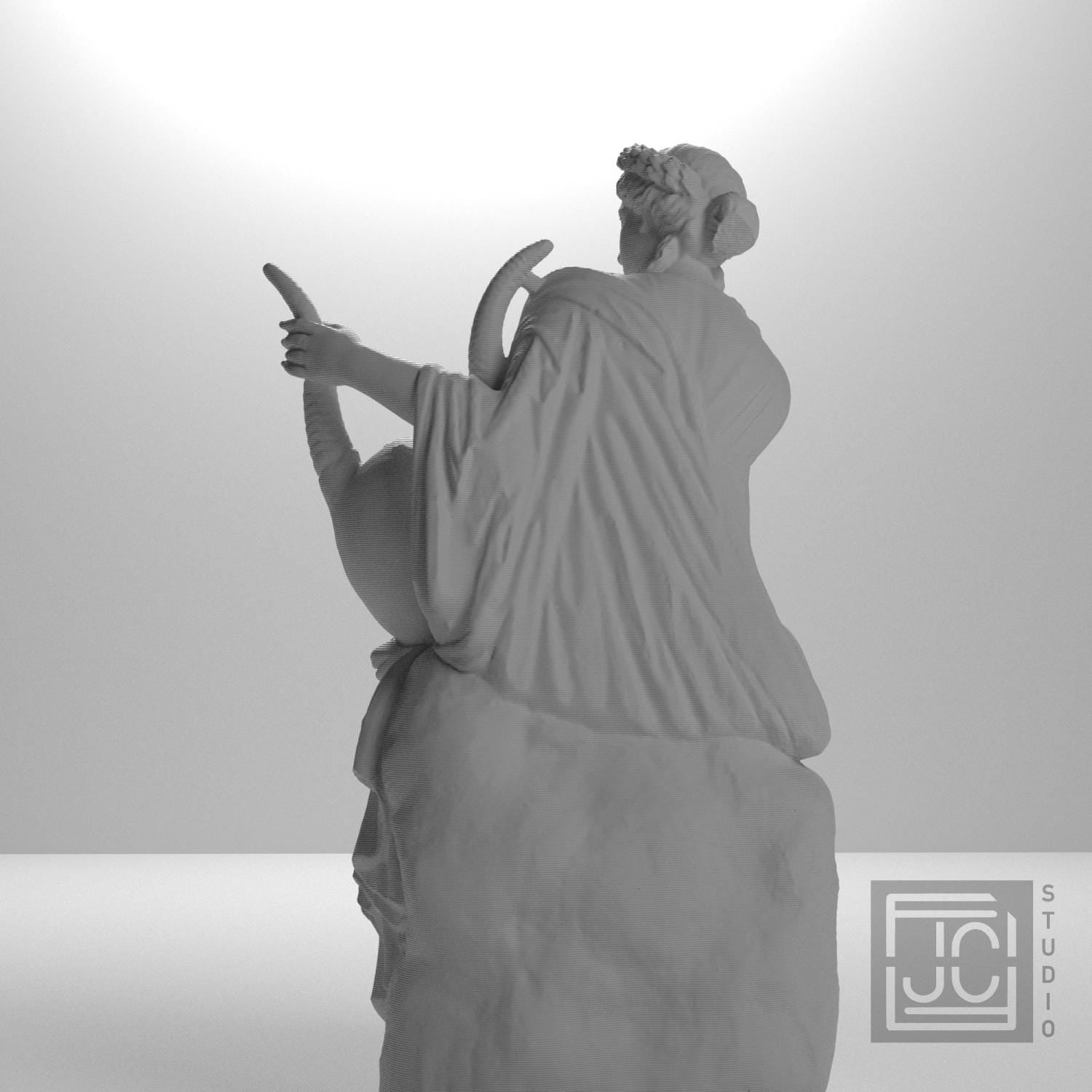 Terpsichore 3D Printed Museum Replica