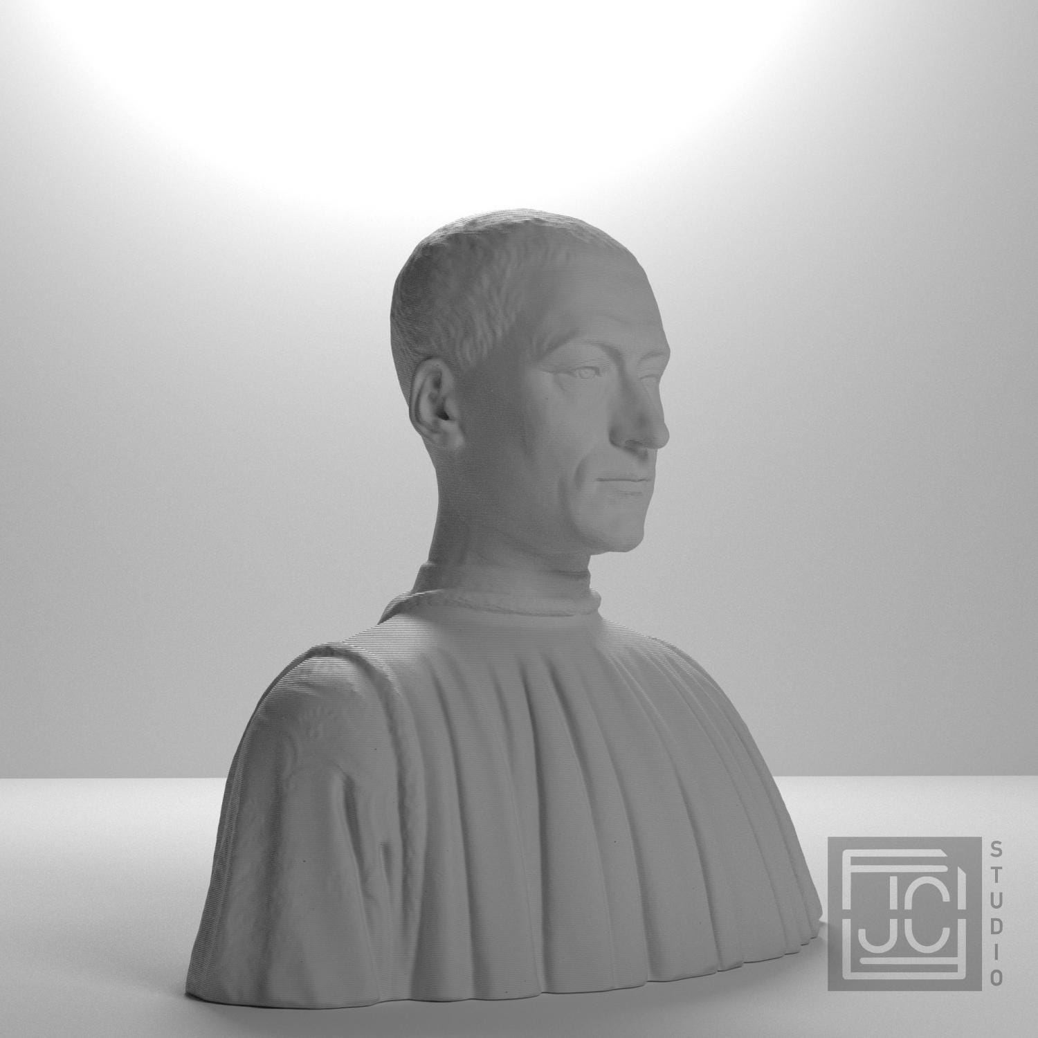 Filippo Strozzi 3D Printed Collectible Bust