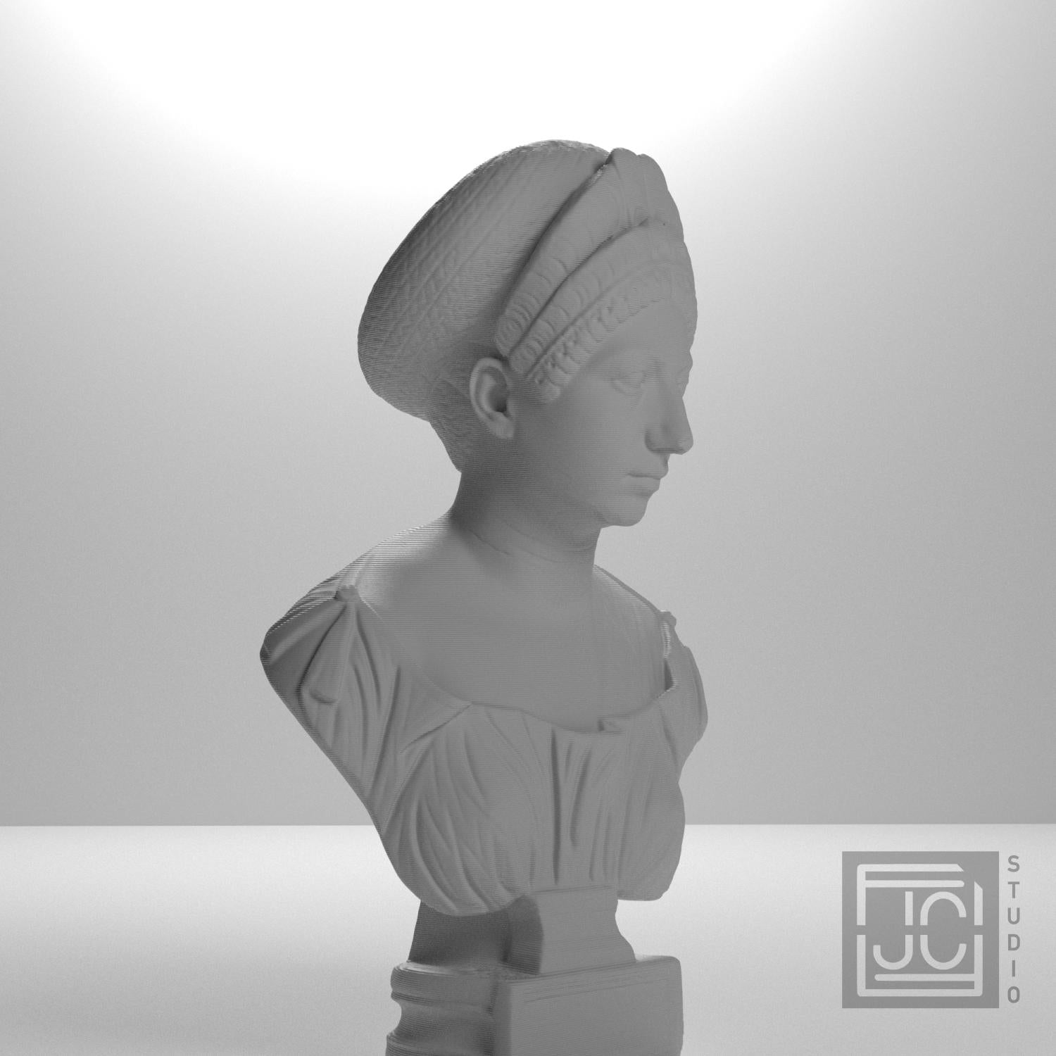Claudia Olympias 3D Printed Collectible Bust