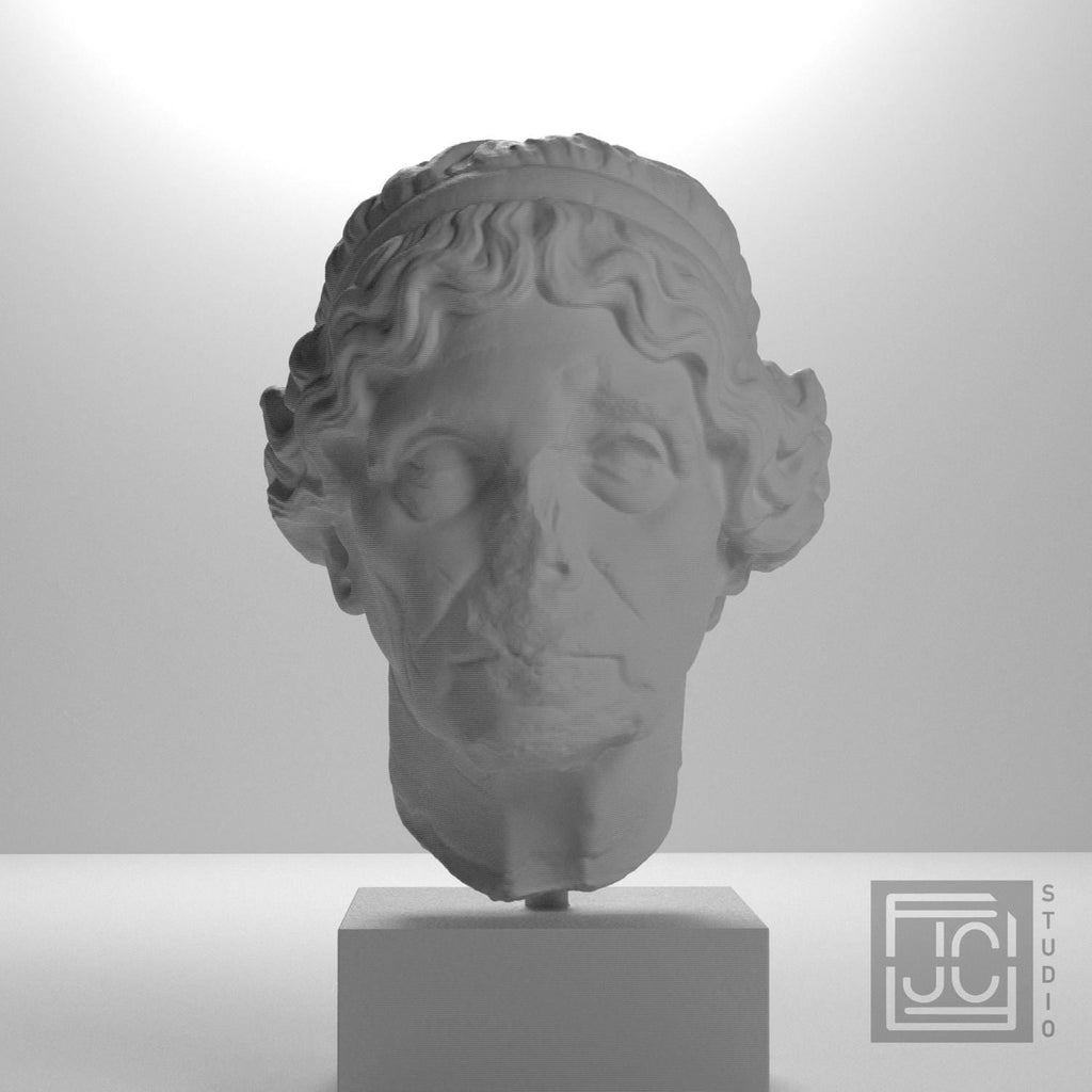 Lysimache (Elderly Woman) 3D Printed Collectible Bust