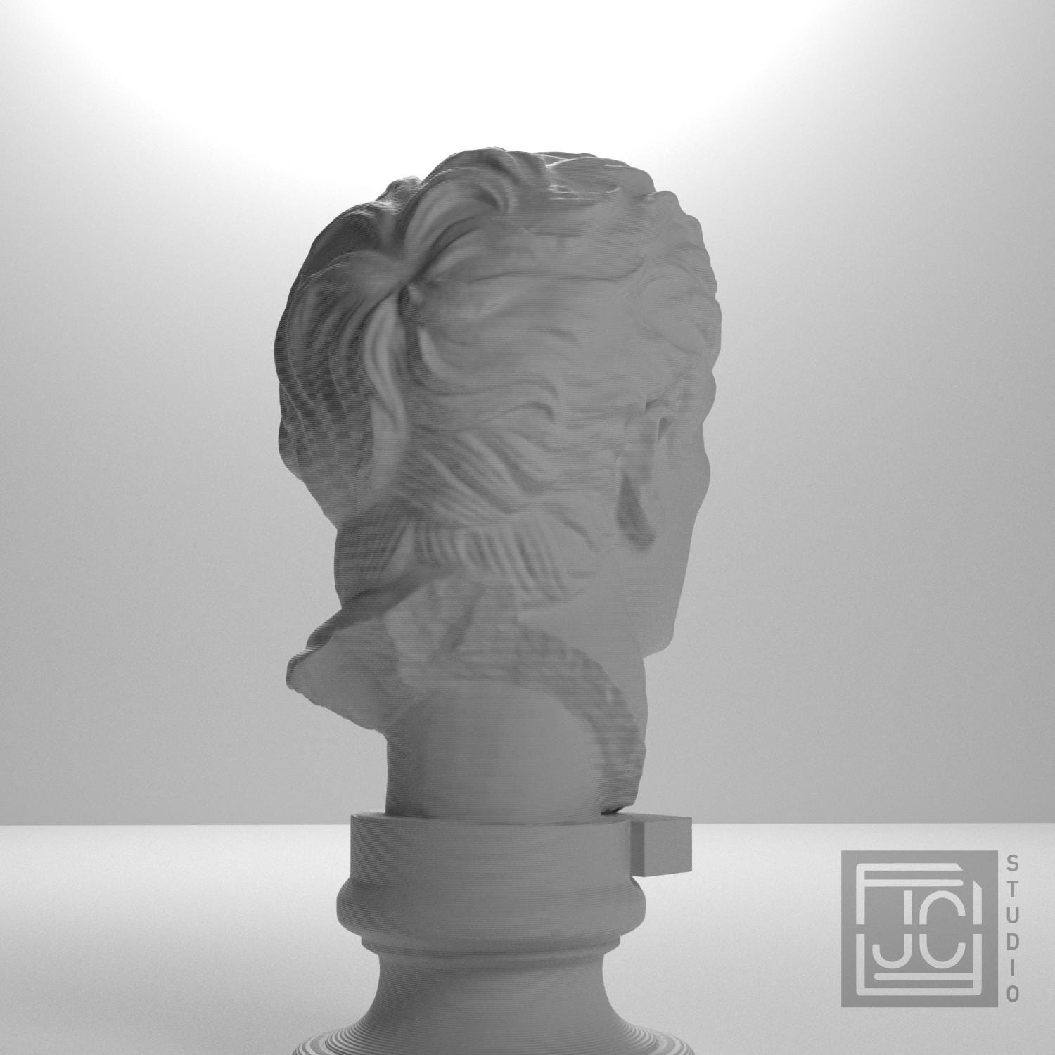 Menander 3D Printed Collectible Bust