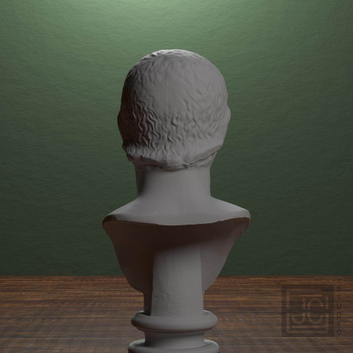 Drusus, Julio-Claudian Prince 3D Printed Collectible Bust