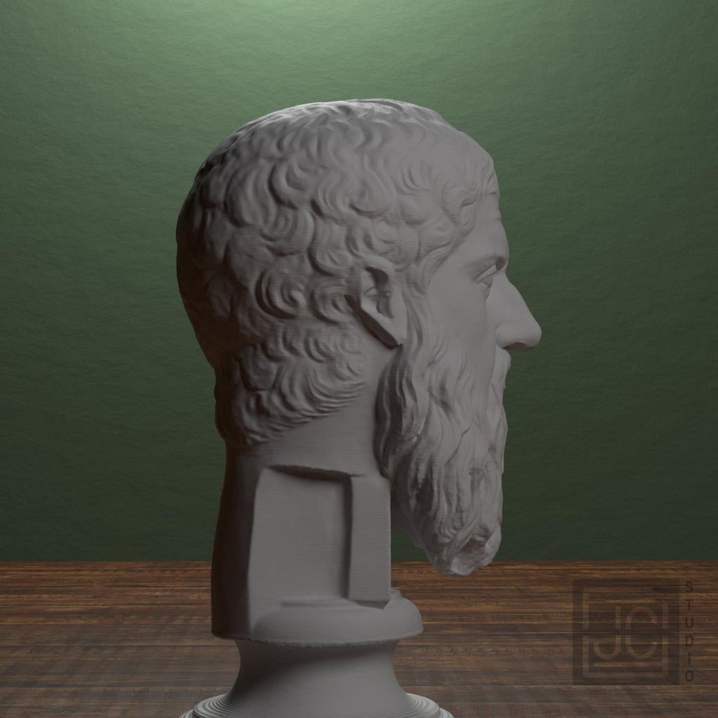 Plato 3D Printed Collectible Bust