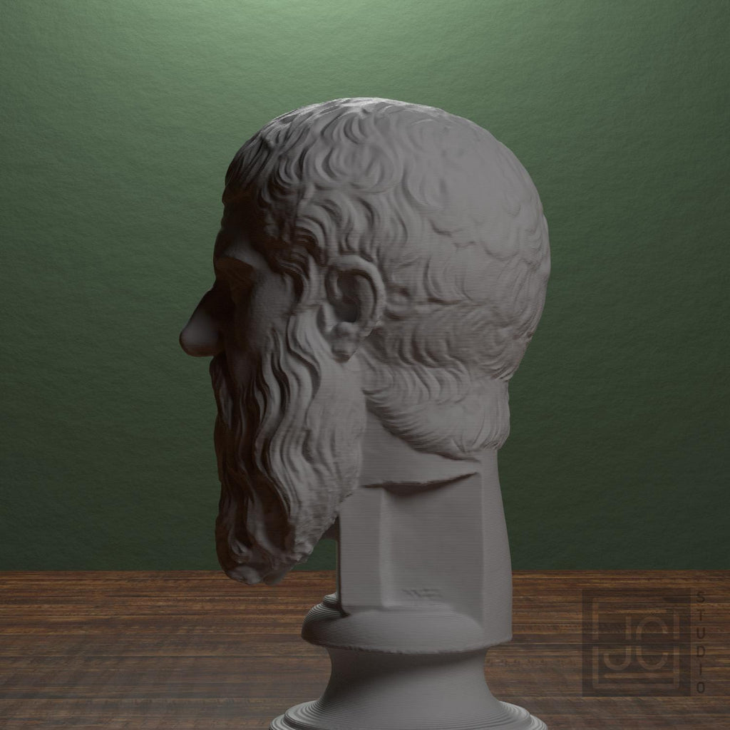 Plato 3D Printed Collectible Bust