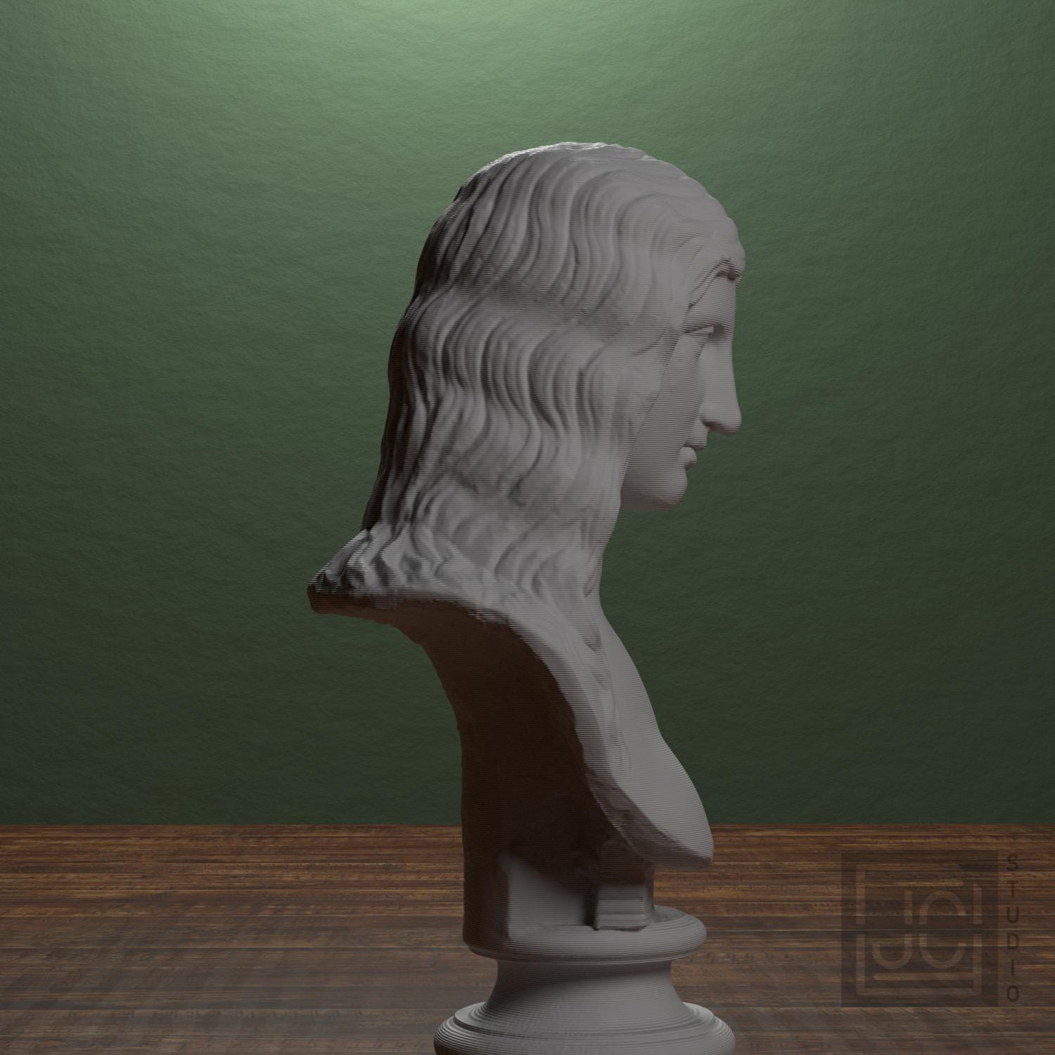 Barbarian Woman 3D Printed Collectible Bust