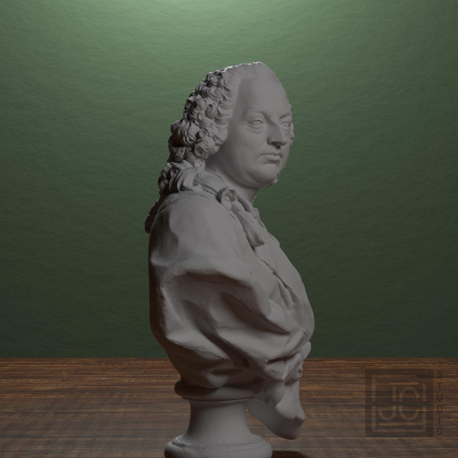Martin Meytens the Younger 3D Printed Collectible Bust