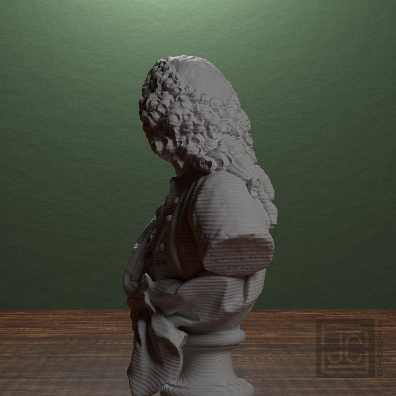 Martin Meytens the Younger 3D Printed Collectible Bust