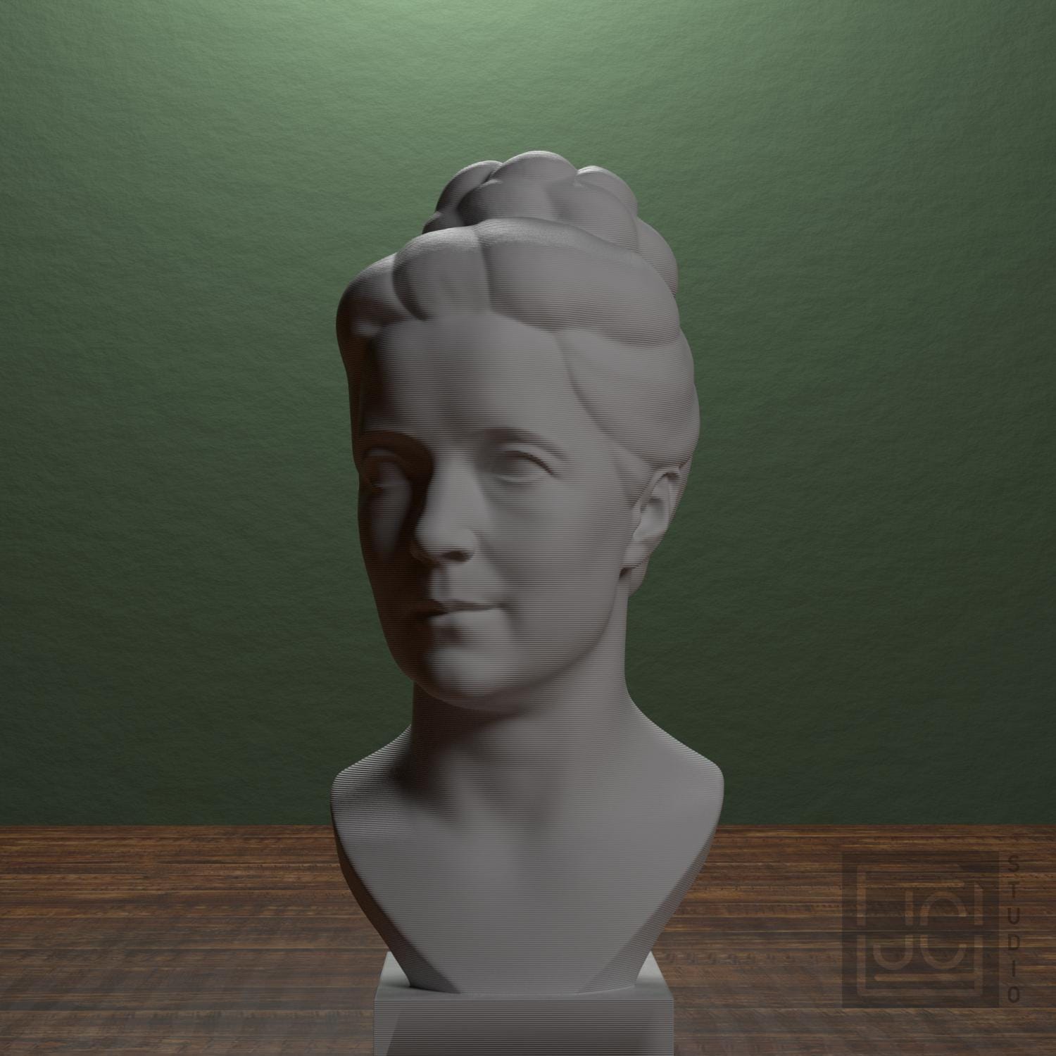 Selma Lagerlöf 3D Printed Museum Replica