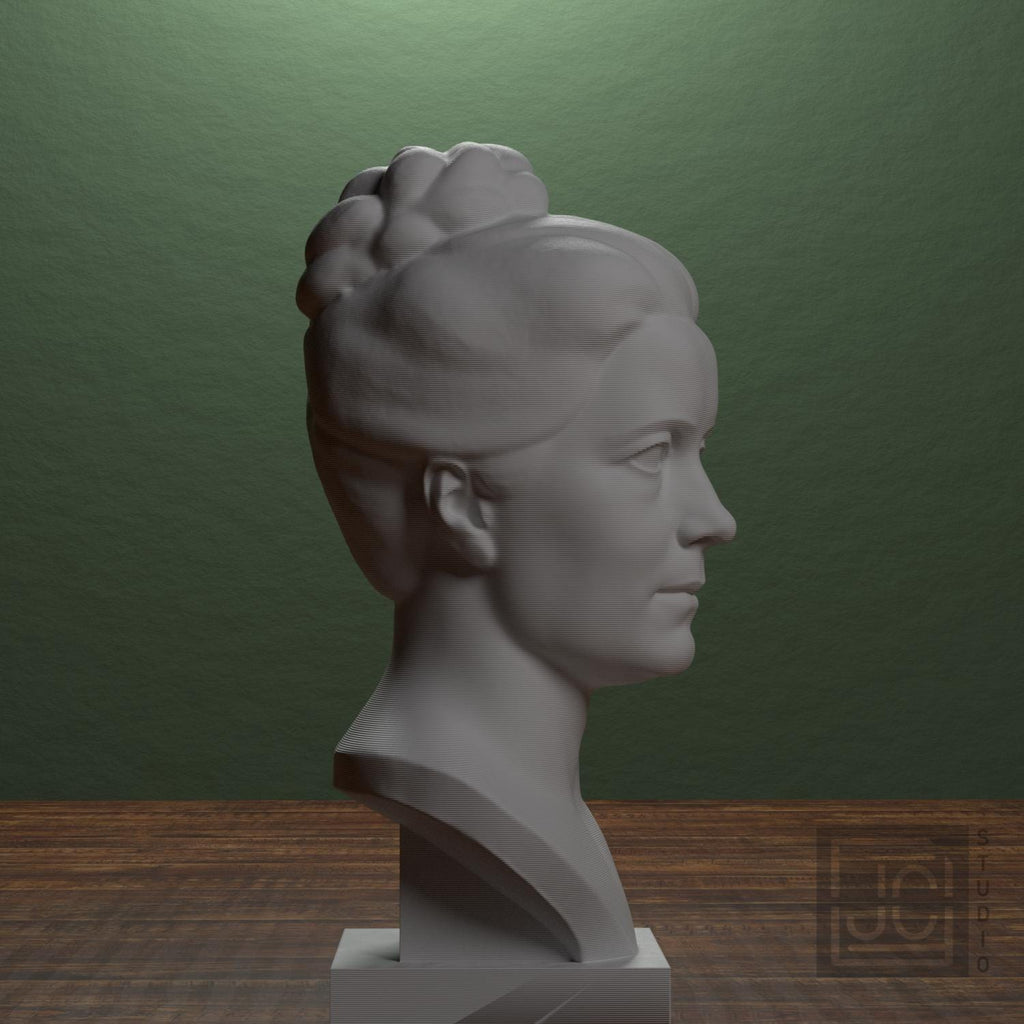 Selma Lagerlöf 3D Printed Museum Replica