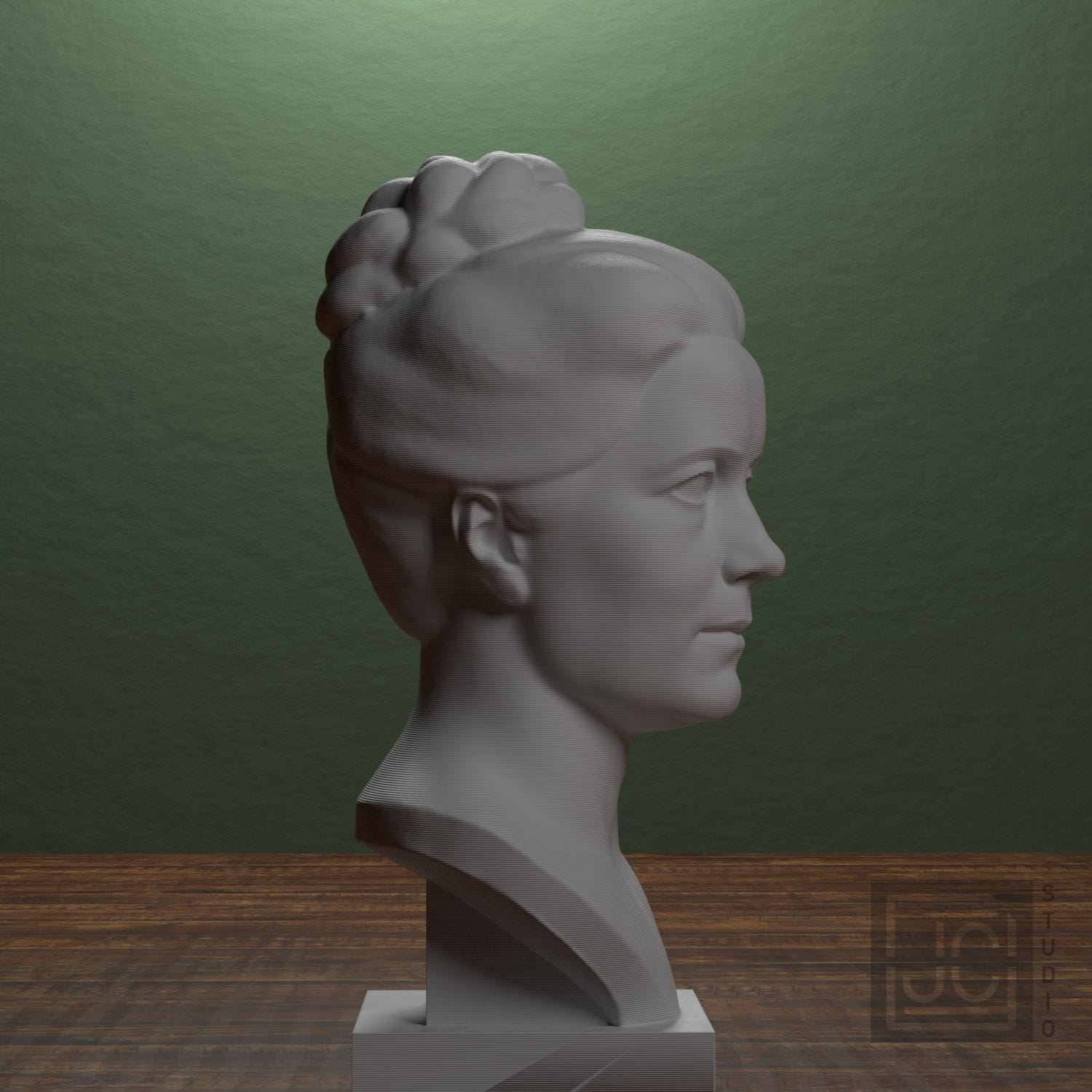 Selma Lagerlöf 3D Printed Museum Replica