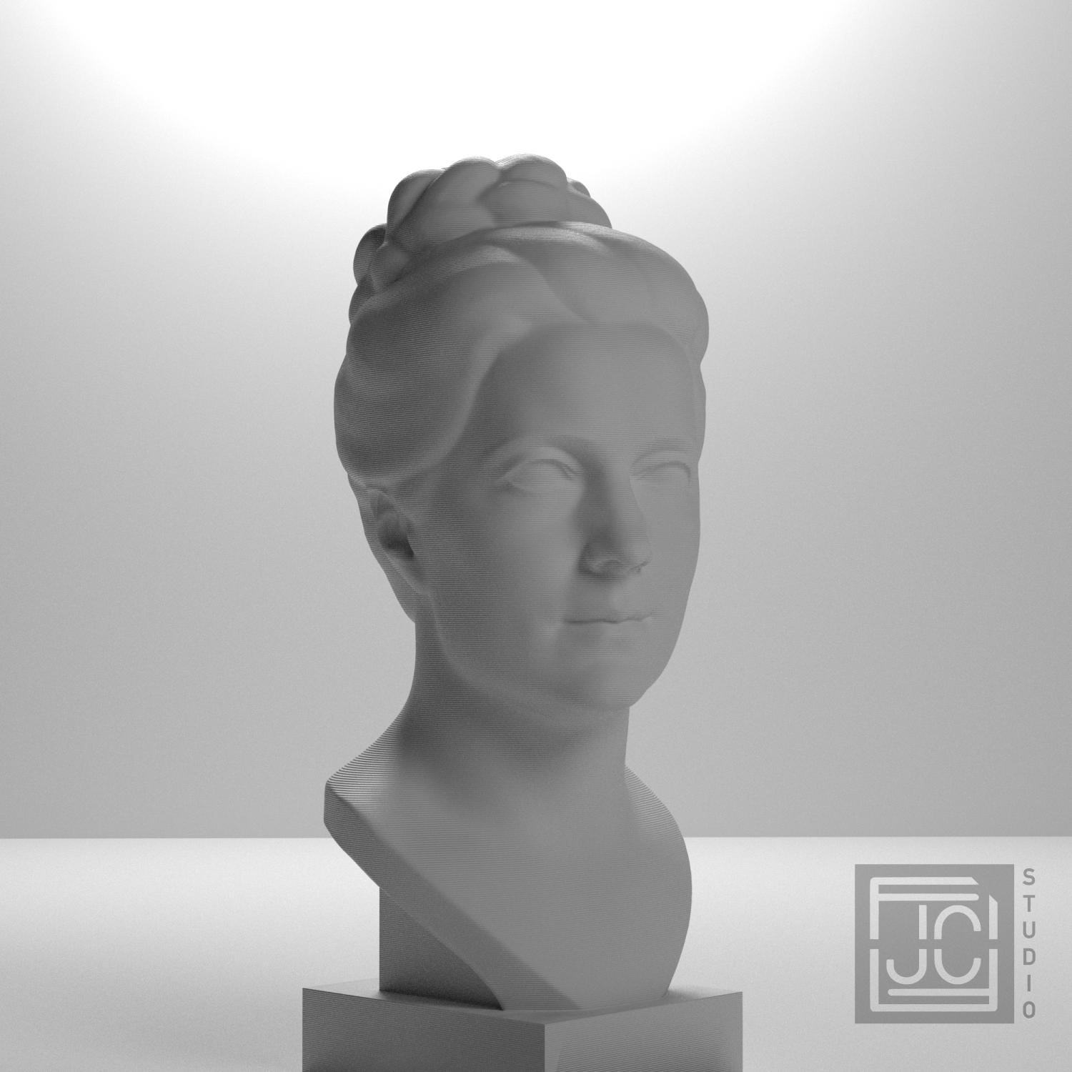 Selma Lagerlöf 3D Printed Museum Replica