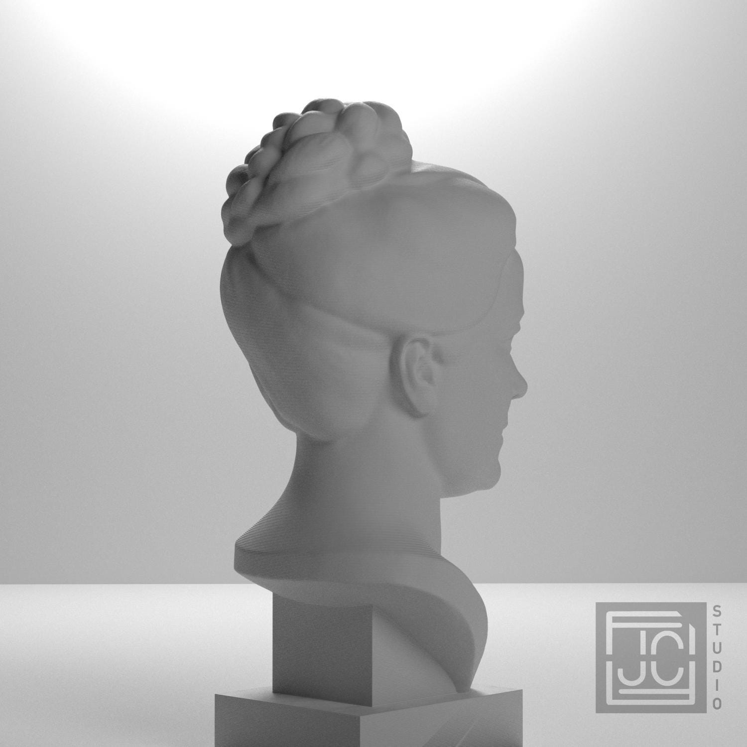 Selma Lagerlöf 3D Printed Museum Replica