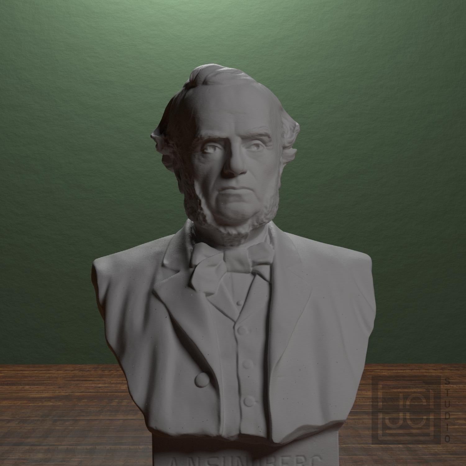 Anton Niklas Sundberg 3D Printed Collectible Bust