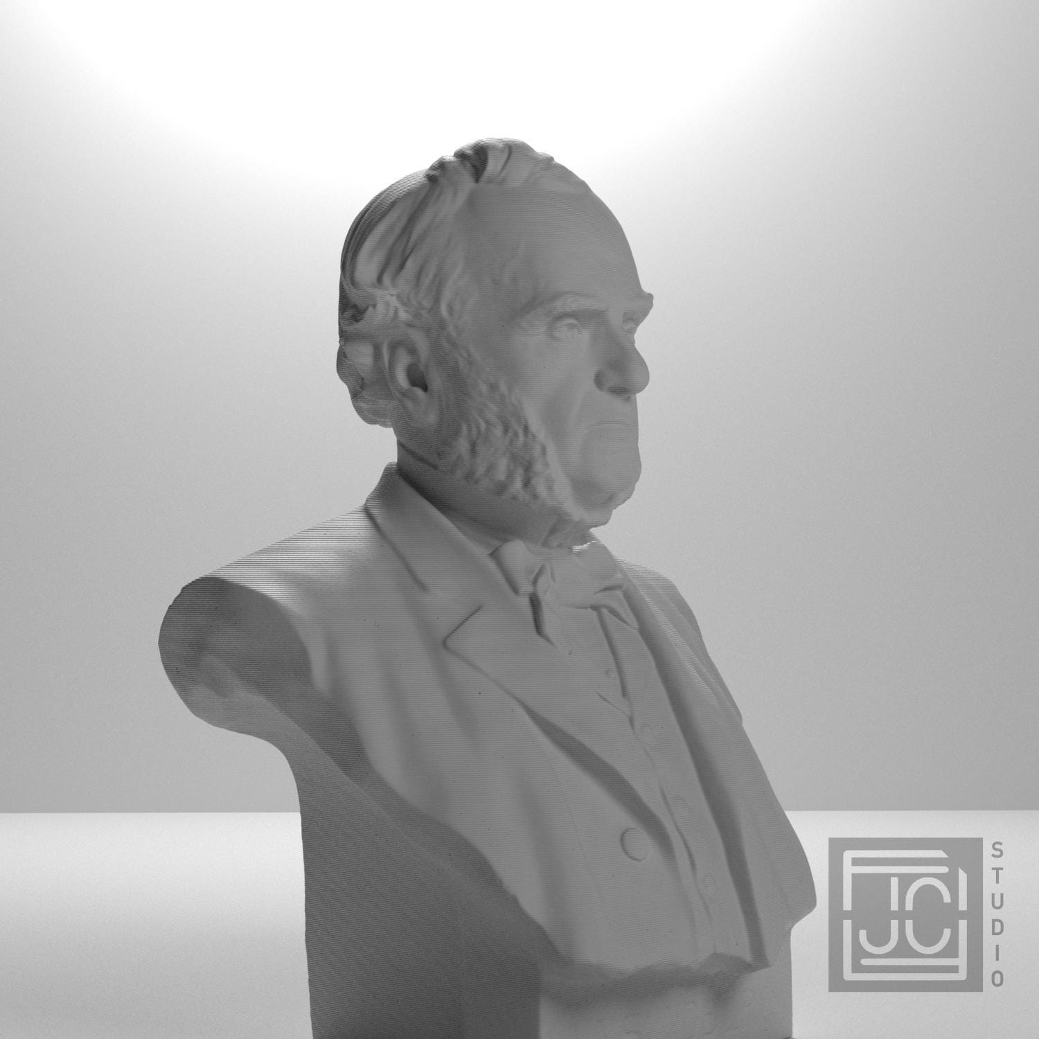 Anton Niklas Sundberg 3D Printed Collectible Bust