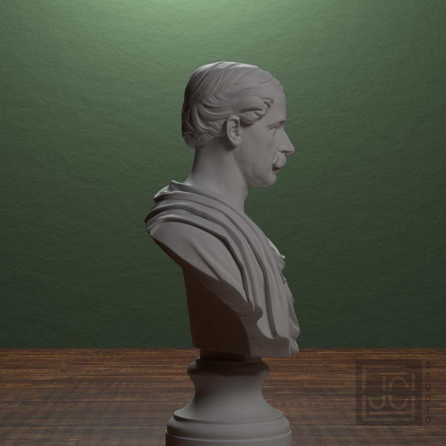 Nils Ericson 3D Printed Collectible Bust