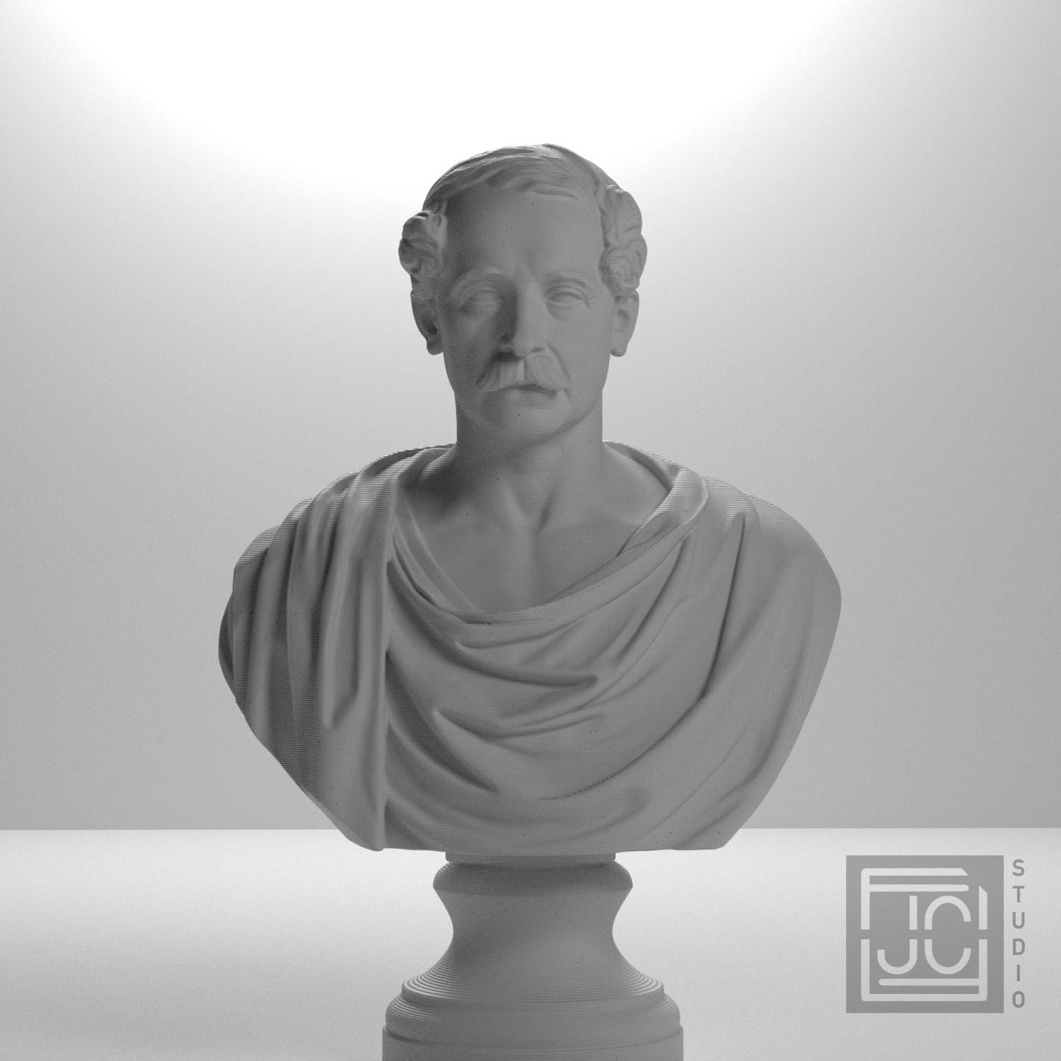 Nils Ericson 3D Printed Collectible Bust