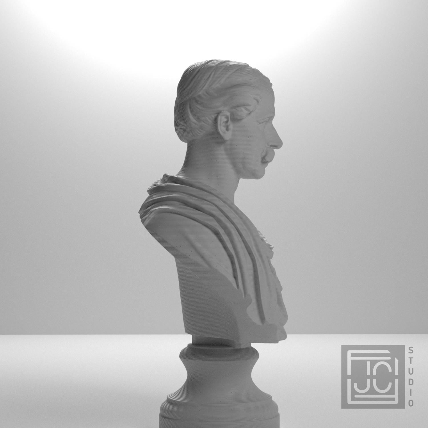 Nils Ericson 3D Printed Collectible Bust