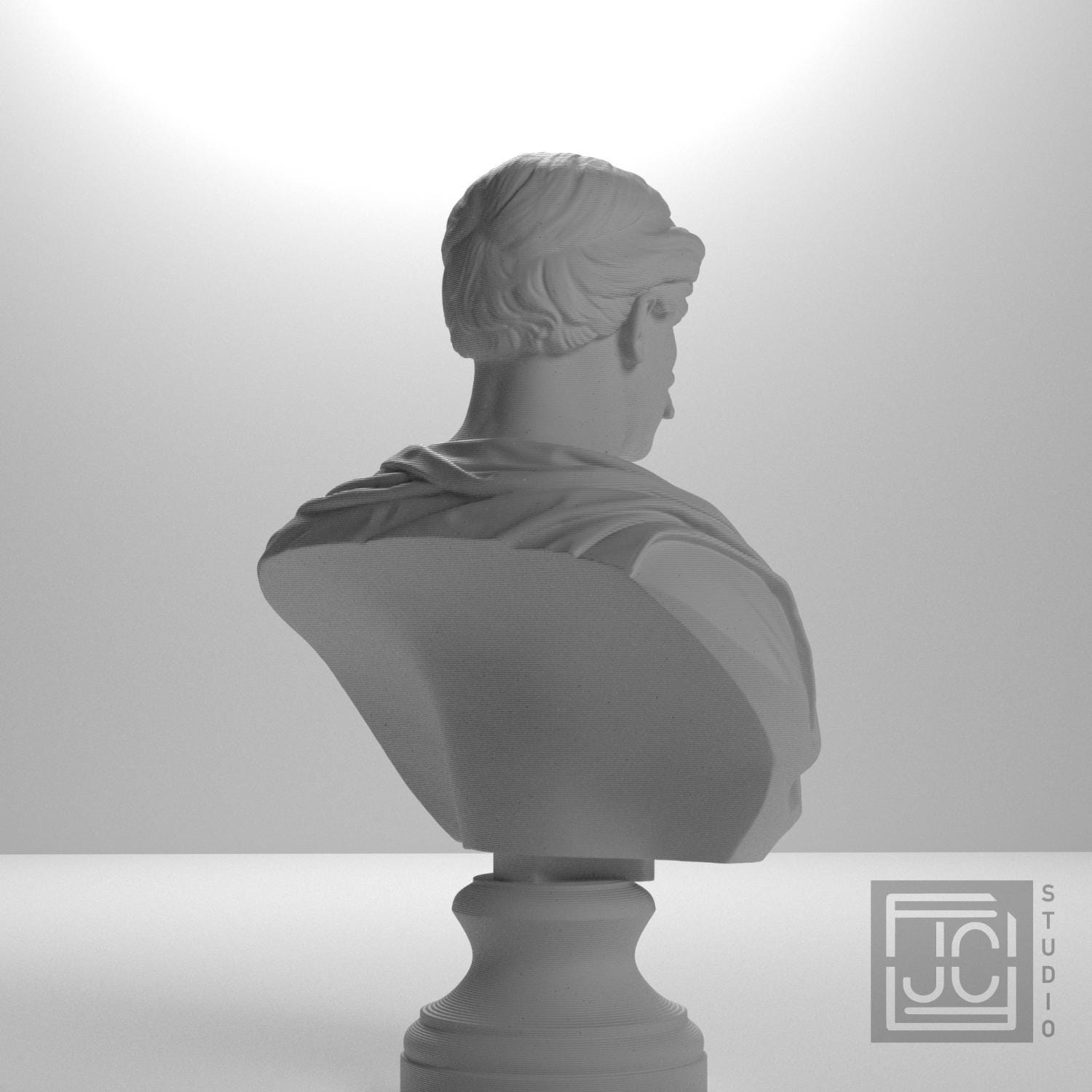 Nils Ericson 3D Printed Collectible Bust
