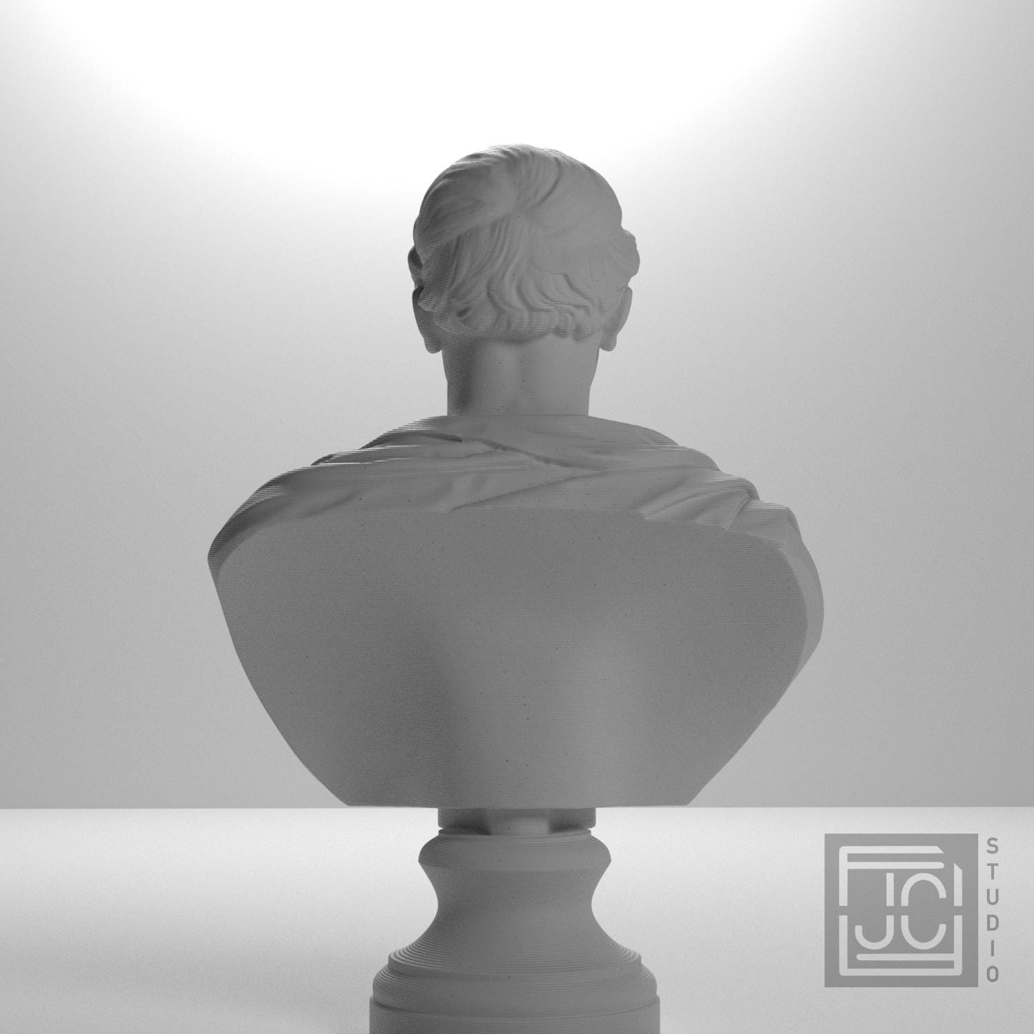 Nils Ericson 3D Printed Collectible Bust