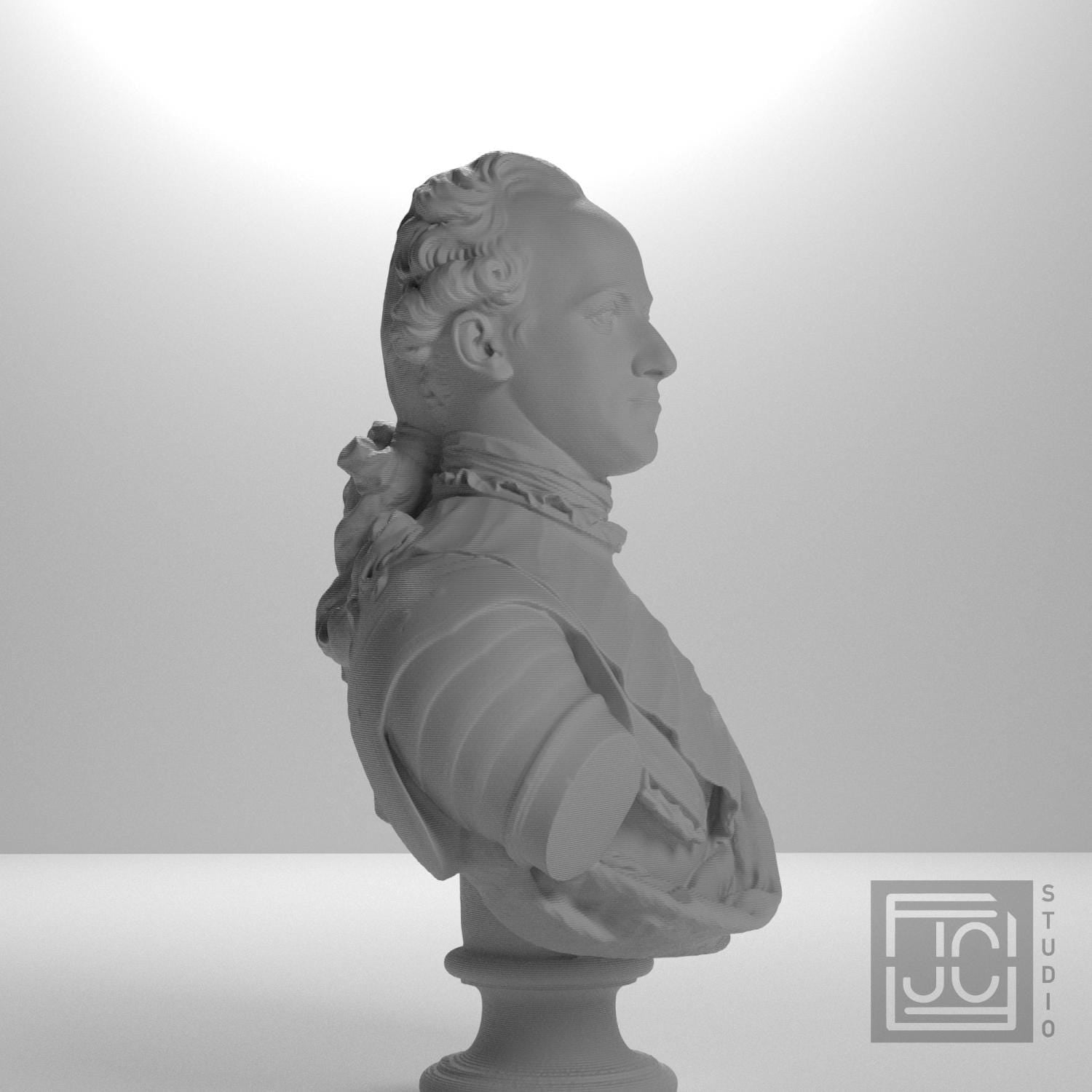 Carl XIII, King of Sweden 3D Printed Collectible Bust