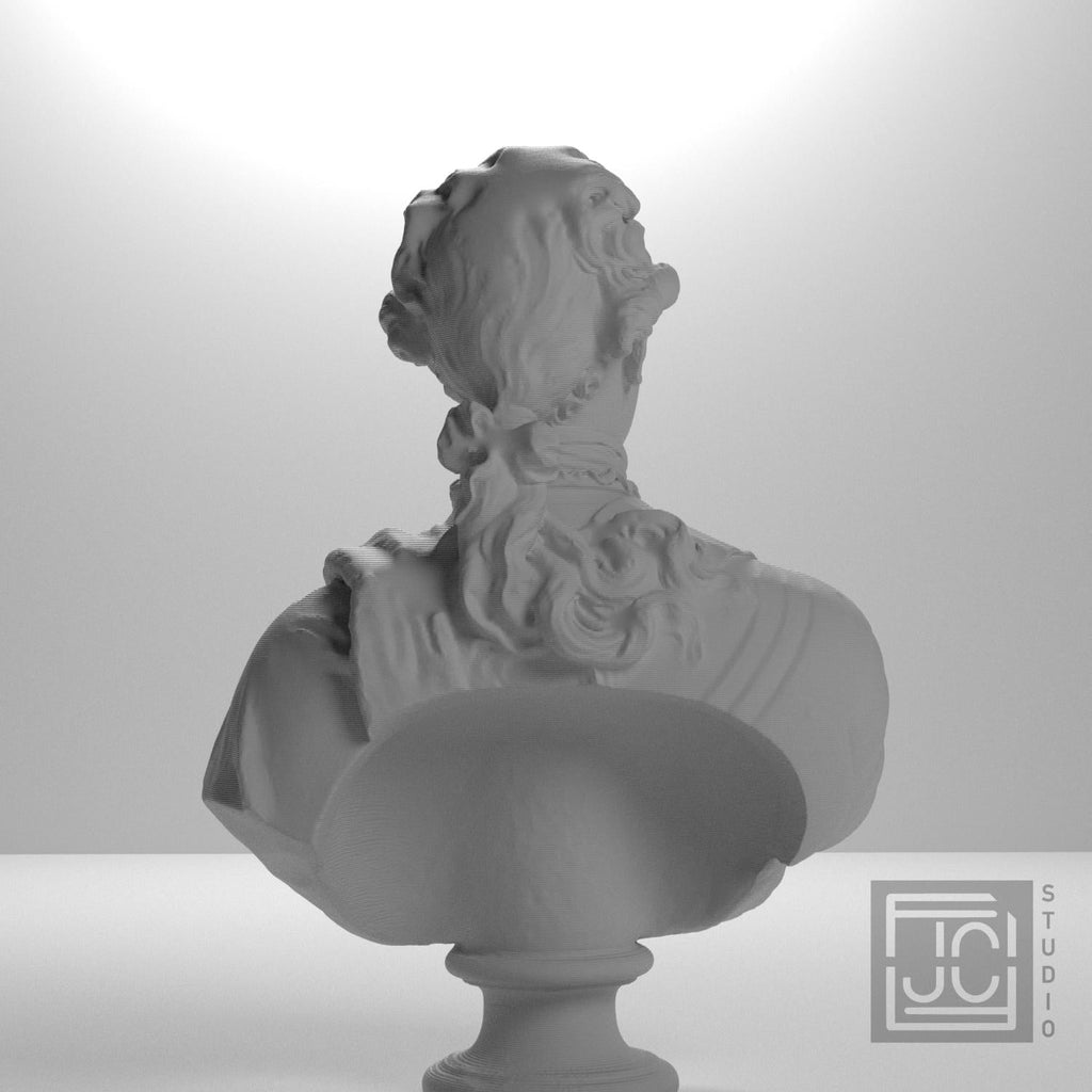 Carl XIII, King of Sweden 3D Printed Collectible Bust