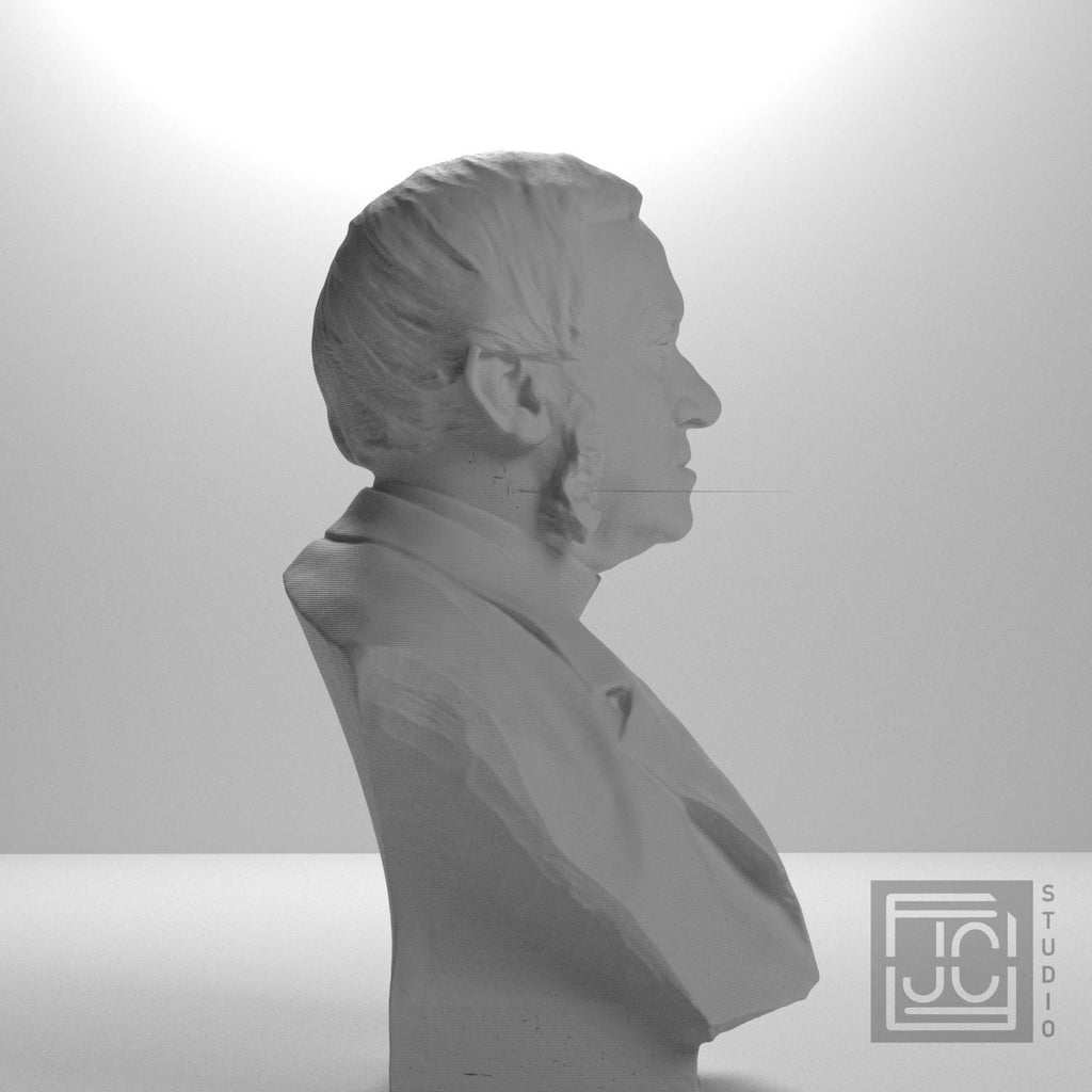 Louis Gerard de Geer 3D Printed Collectible Bust