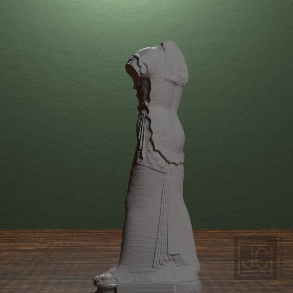 Athena Promachos (Dresden Pallas) 3D Printed Collectible Bust