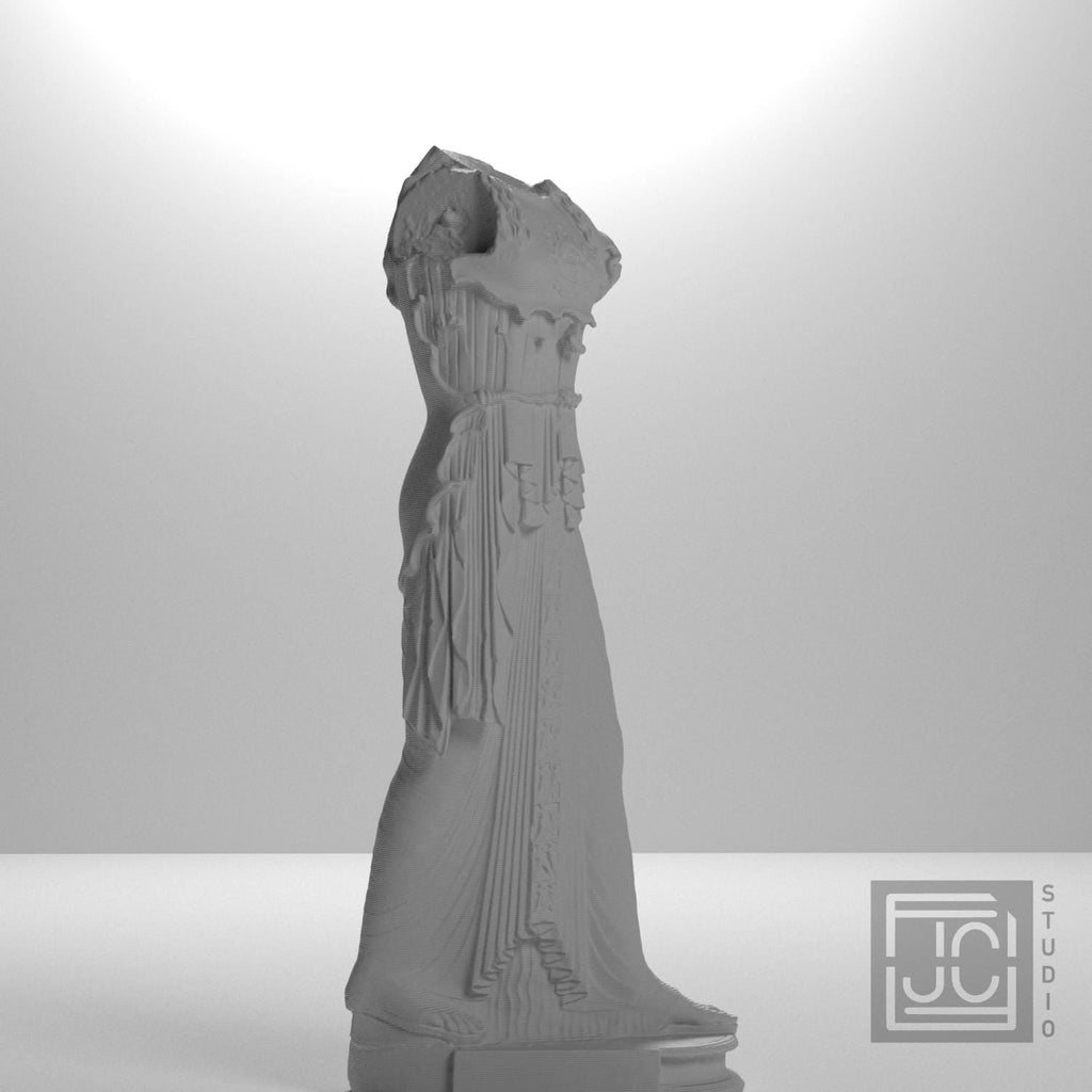 Athena Promachos (Dresden Pallas) 3D Printed Collectible Bust