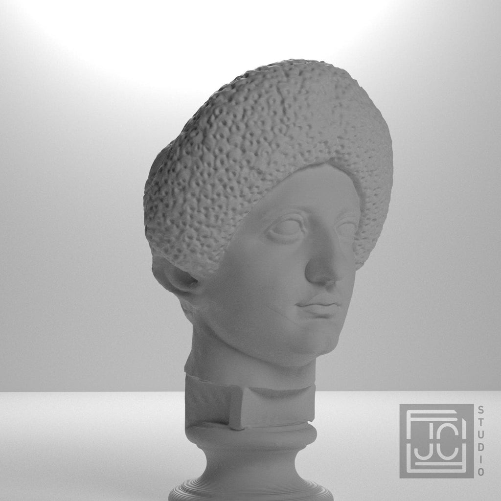 Flavian Woman Young Giulia 3D Printed Collectible Bust