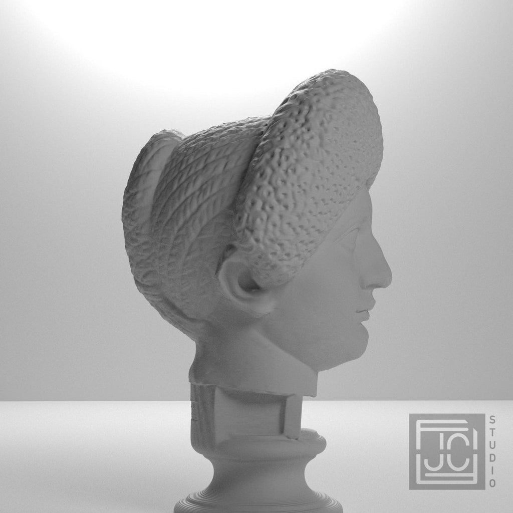 Flavian Woman Young Giulia 3D Printed Collectible Bust