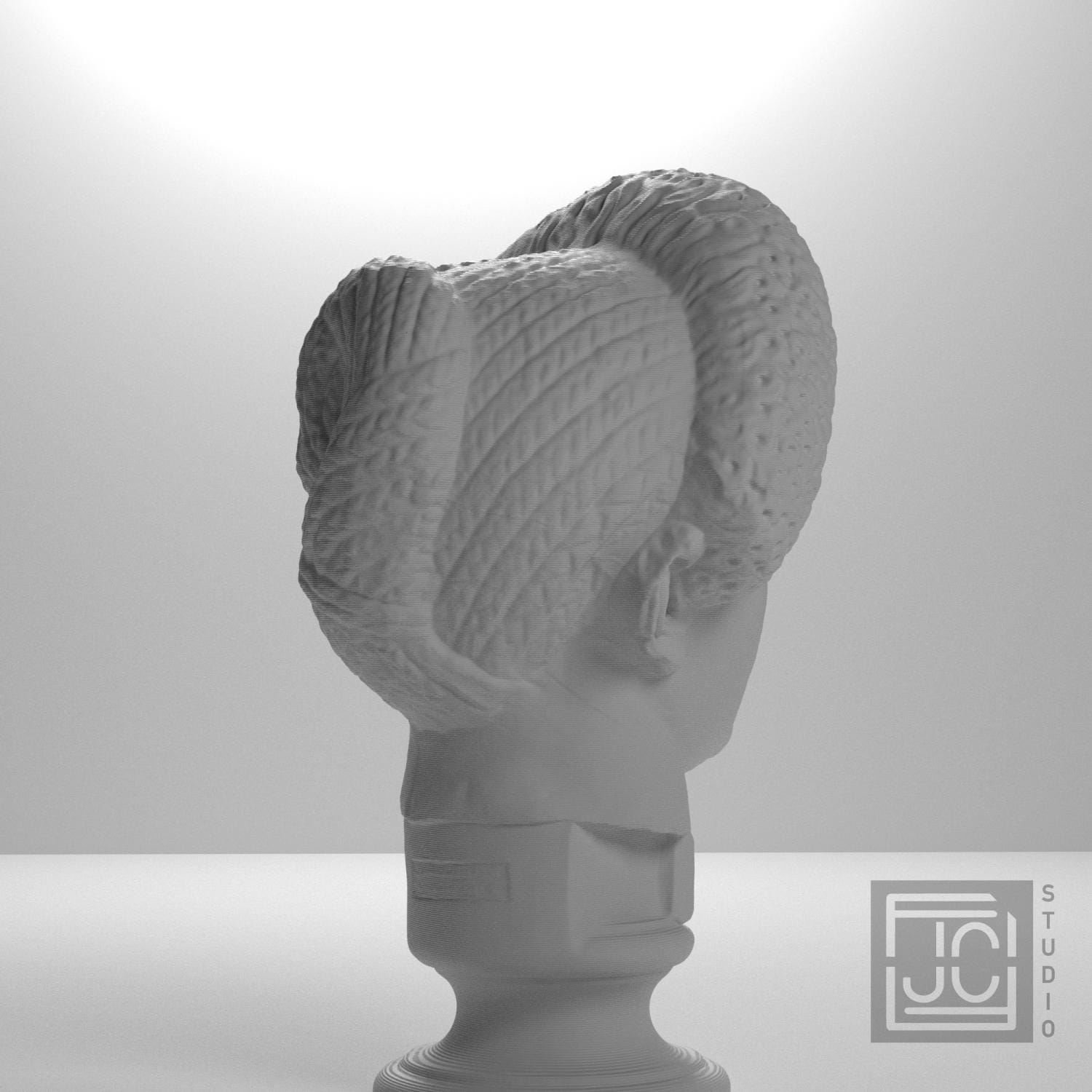 Flavian Woman Young Giulia 3D Printed Collectible Bust
