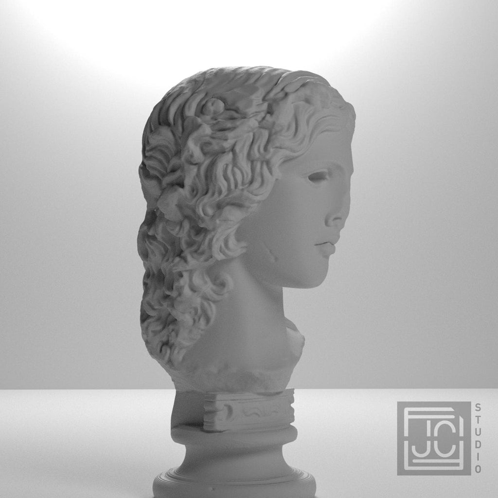 Dionysus 3D Printed Collectible Bust