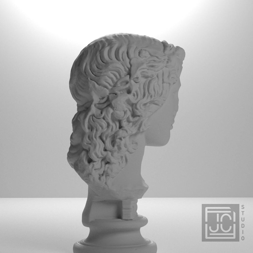 Dionysus 3D Printed Collectible Bust
