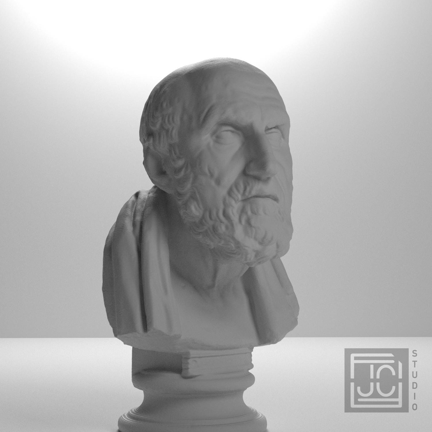 Chrysippos 3D Printed Collectible Bust